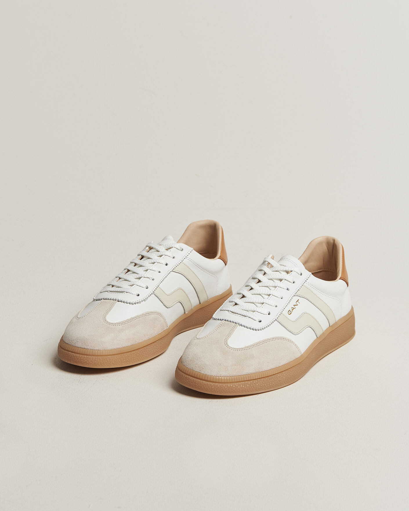 Men | Sneakers | Gant | Cuzmo Leather/Suede Sneaker White