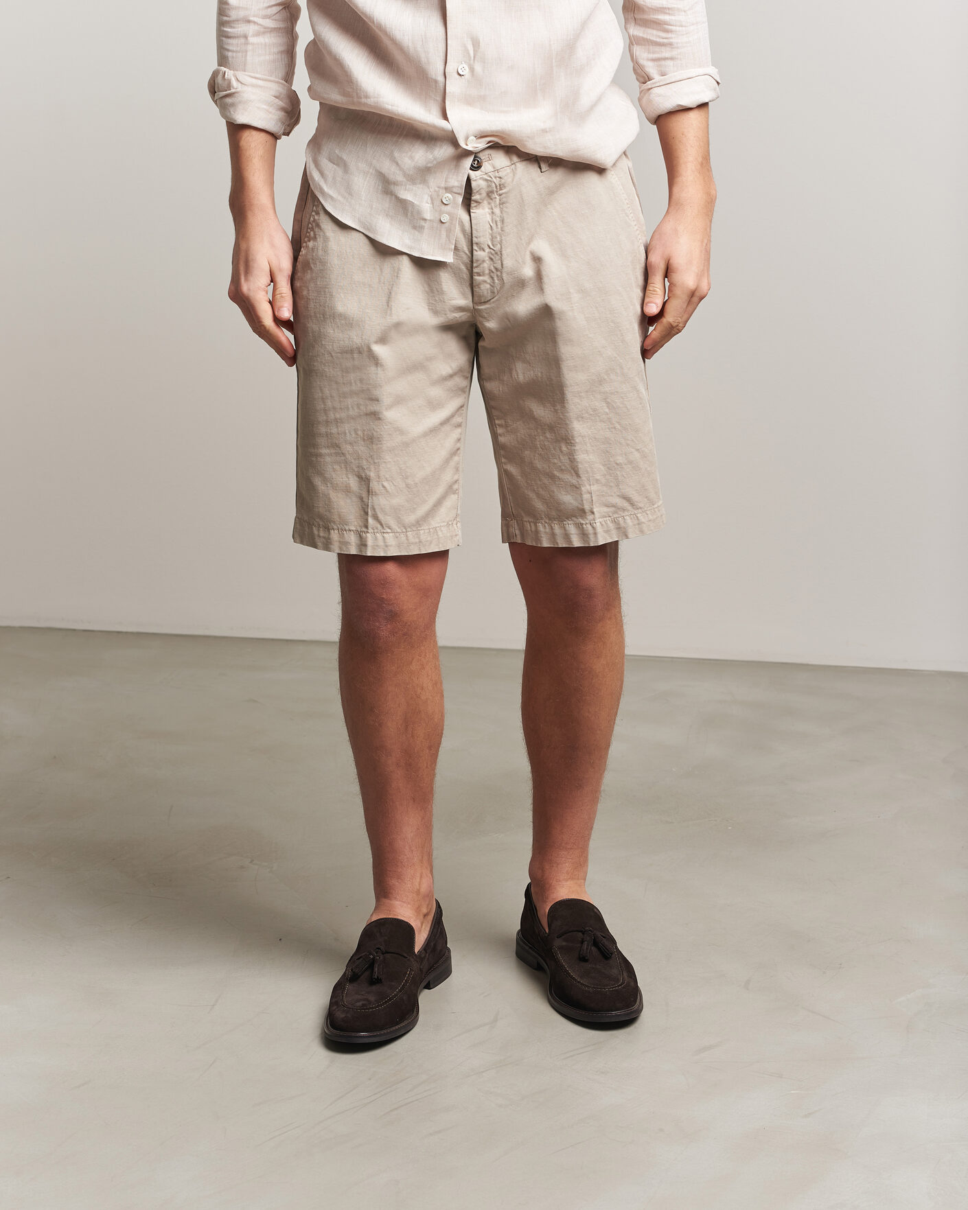 Men | Loafers | Gant | Lozham Suede Tassle Loafer Dark Brown