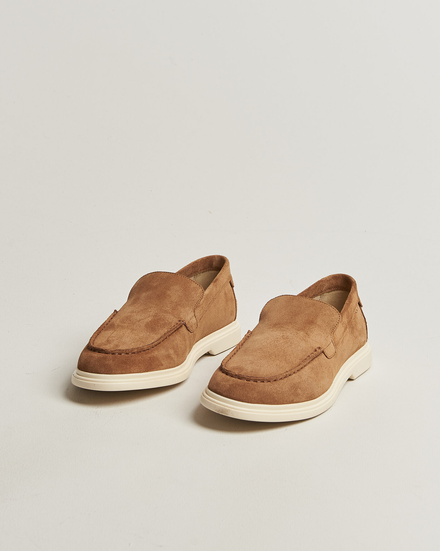 Men | Loafers | Gant | Boery Suede Loafer Warm Sand