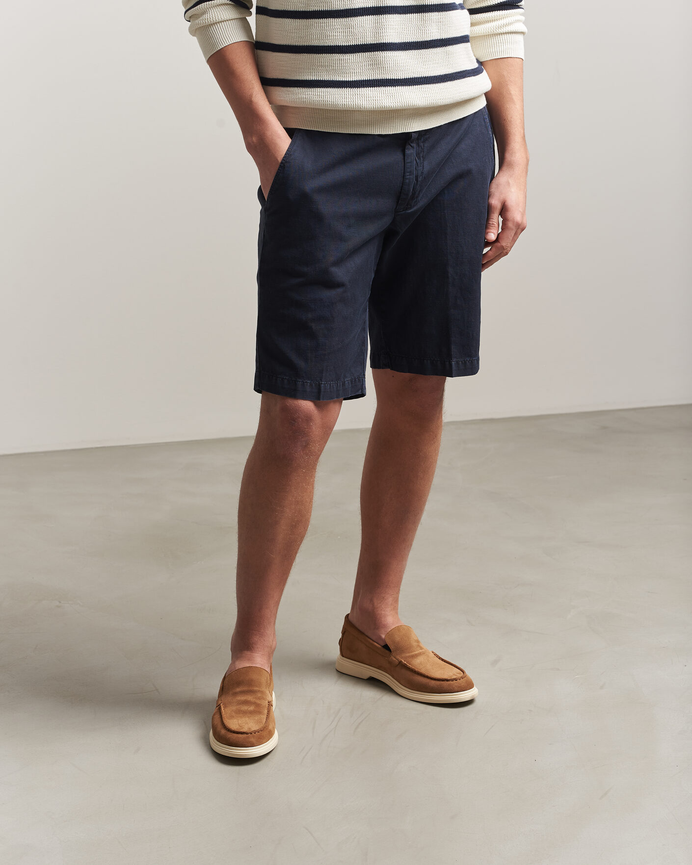 Men | Loafers | Gant | Boery Suede Loafer Warm Sand