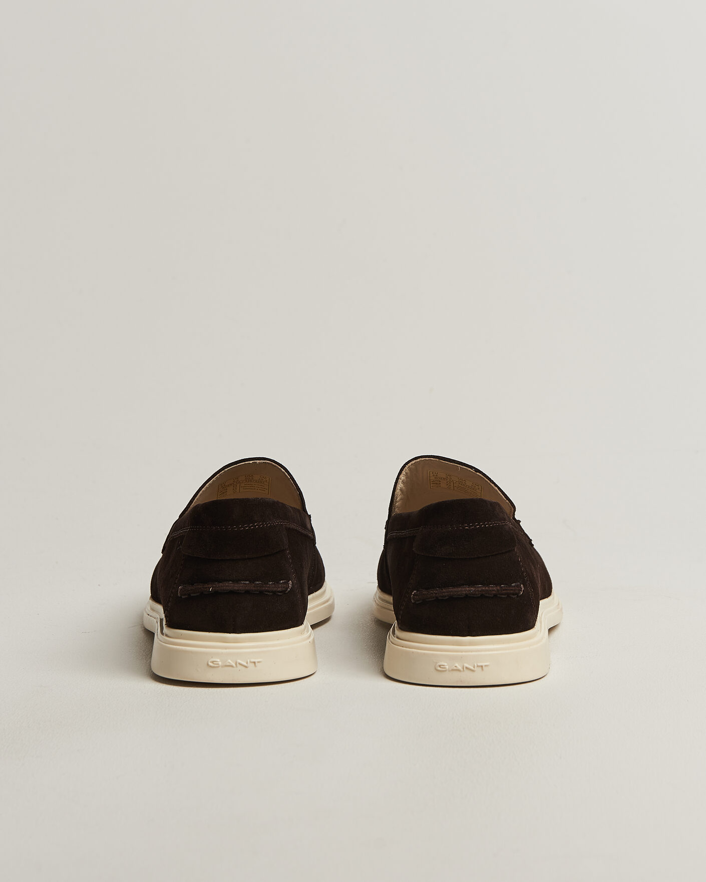 Men | Loafers | GANT | Boery Suede Loafer Dark Brown