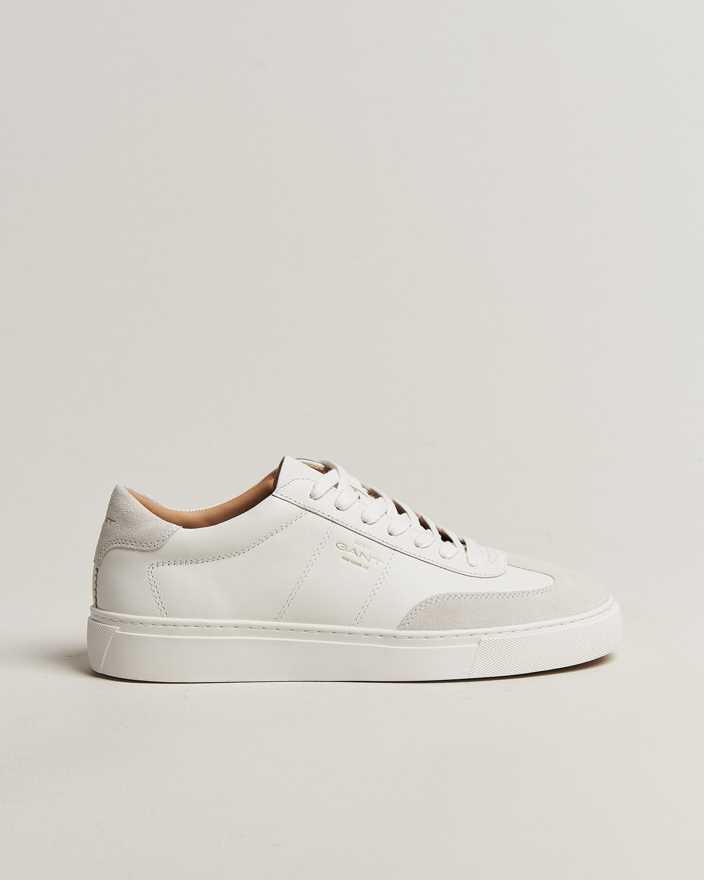 Men | Sneakers | GANT | Mc Julien Leather/Suede Sneaker White