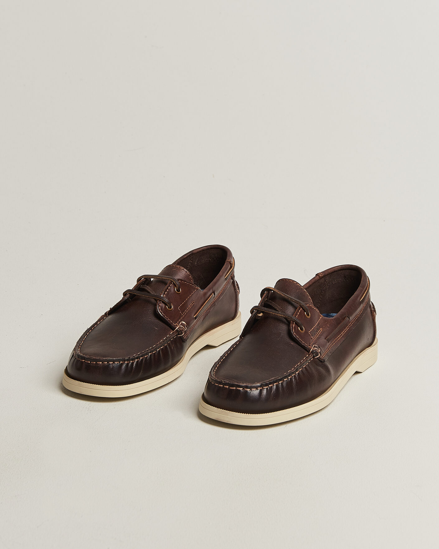 Men | Boat Shoes | Gant | Yardport Leather Boat Shoe Brown