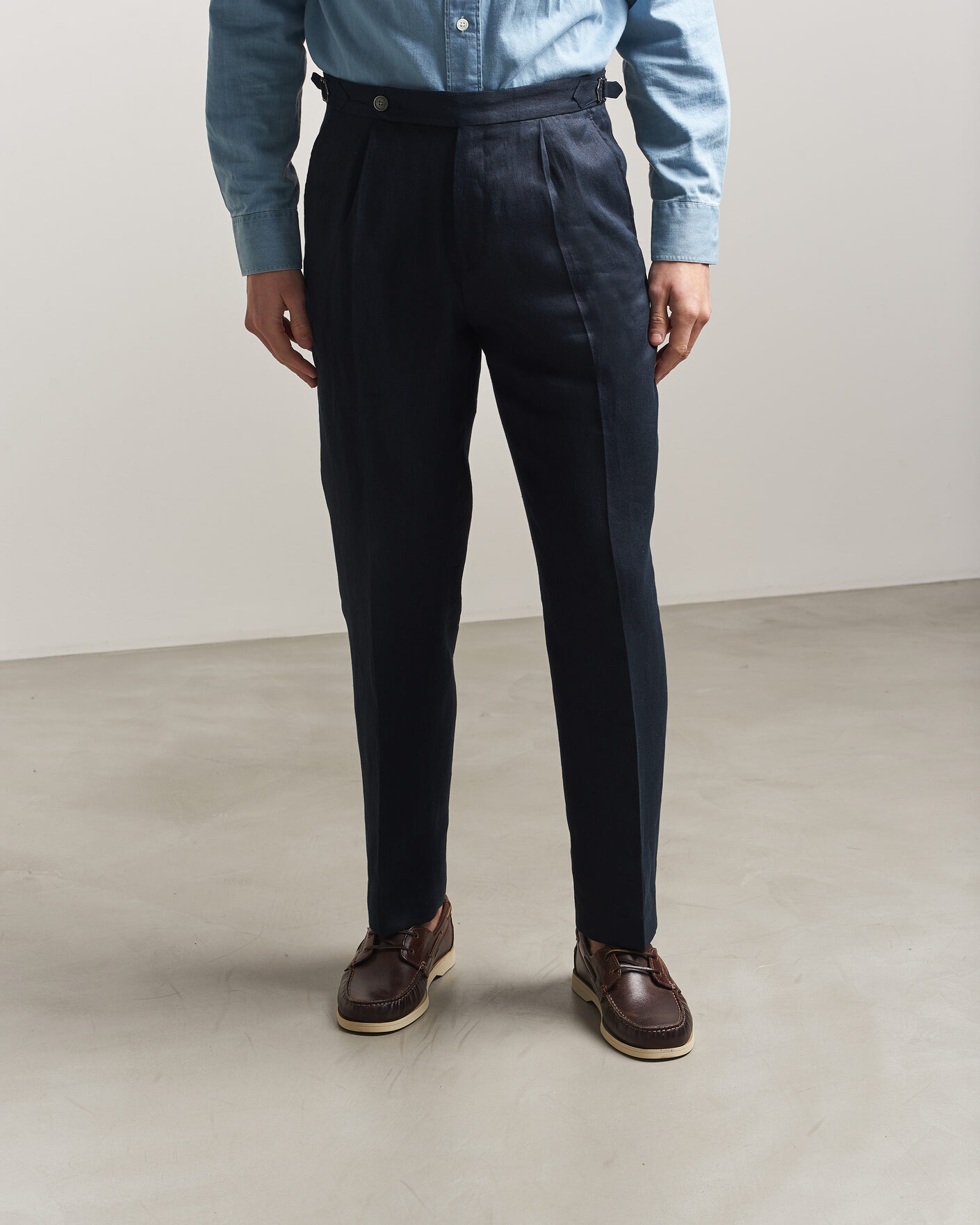 Men | Boat Shoes | Gant | Yardport Leather Boat Shoe Brown