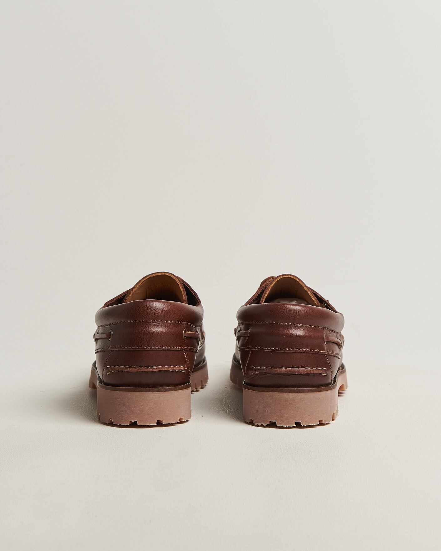 Men | Boat Shoes | GANT | Tratton Leather Boat Shoe Brown