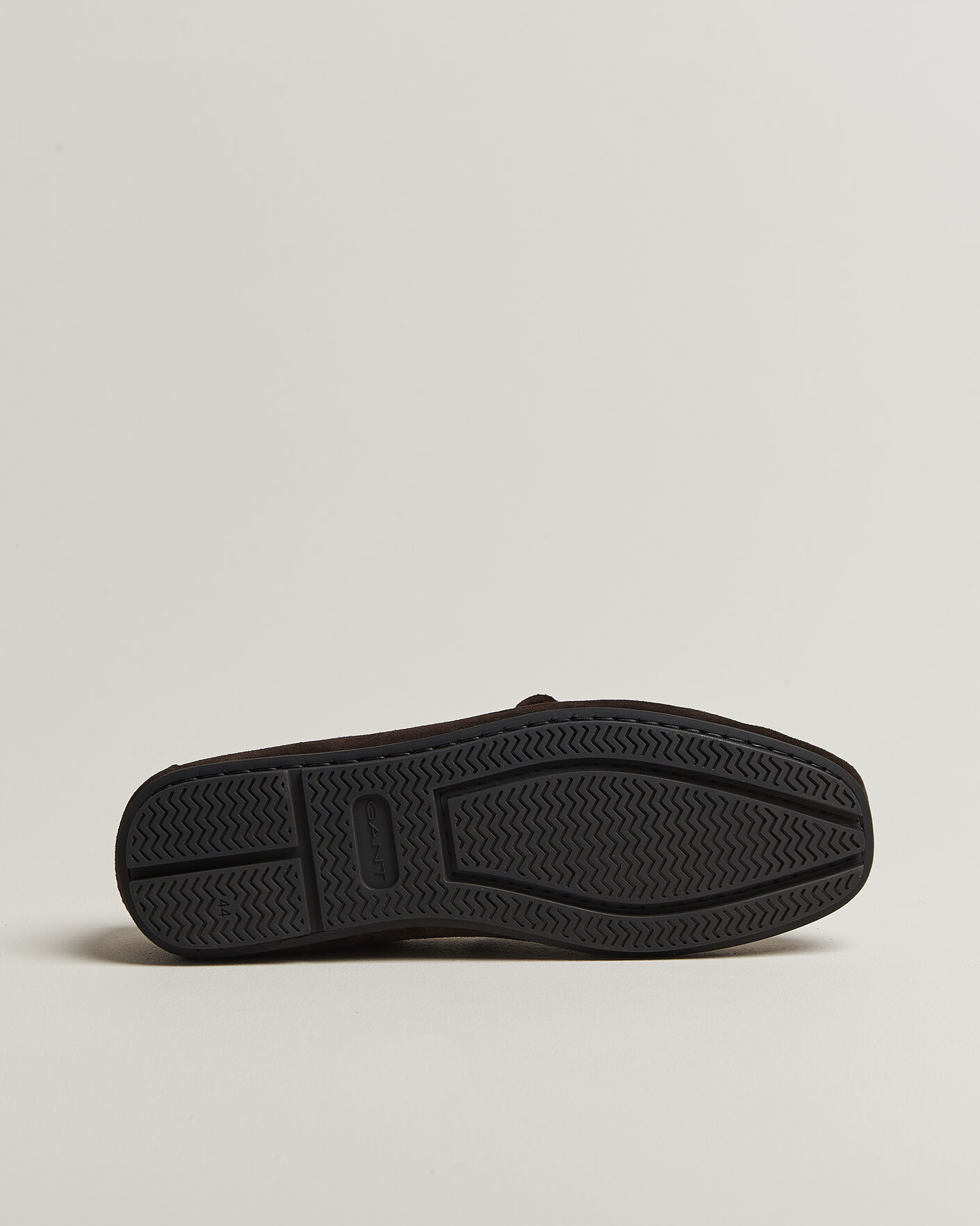 Men | Moccasins | Gant | Wilmon Laced Suede Car Shoe Dark Brown