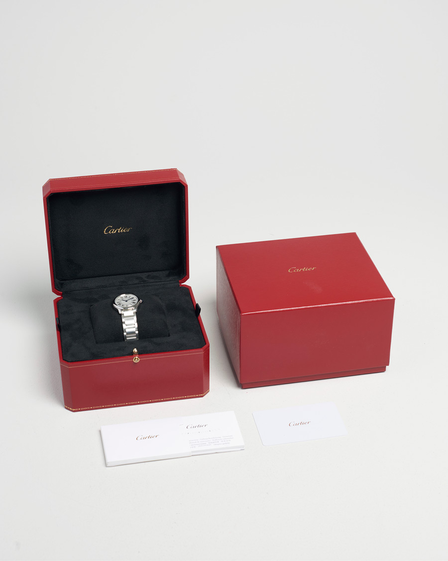 Men | Gifts for Her | Cartier Pre-Owned | Ronde Must Steel 