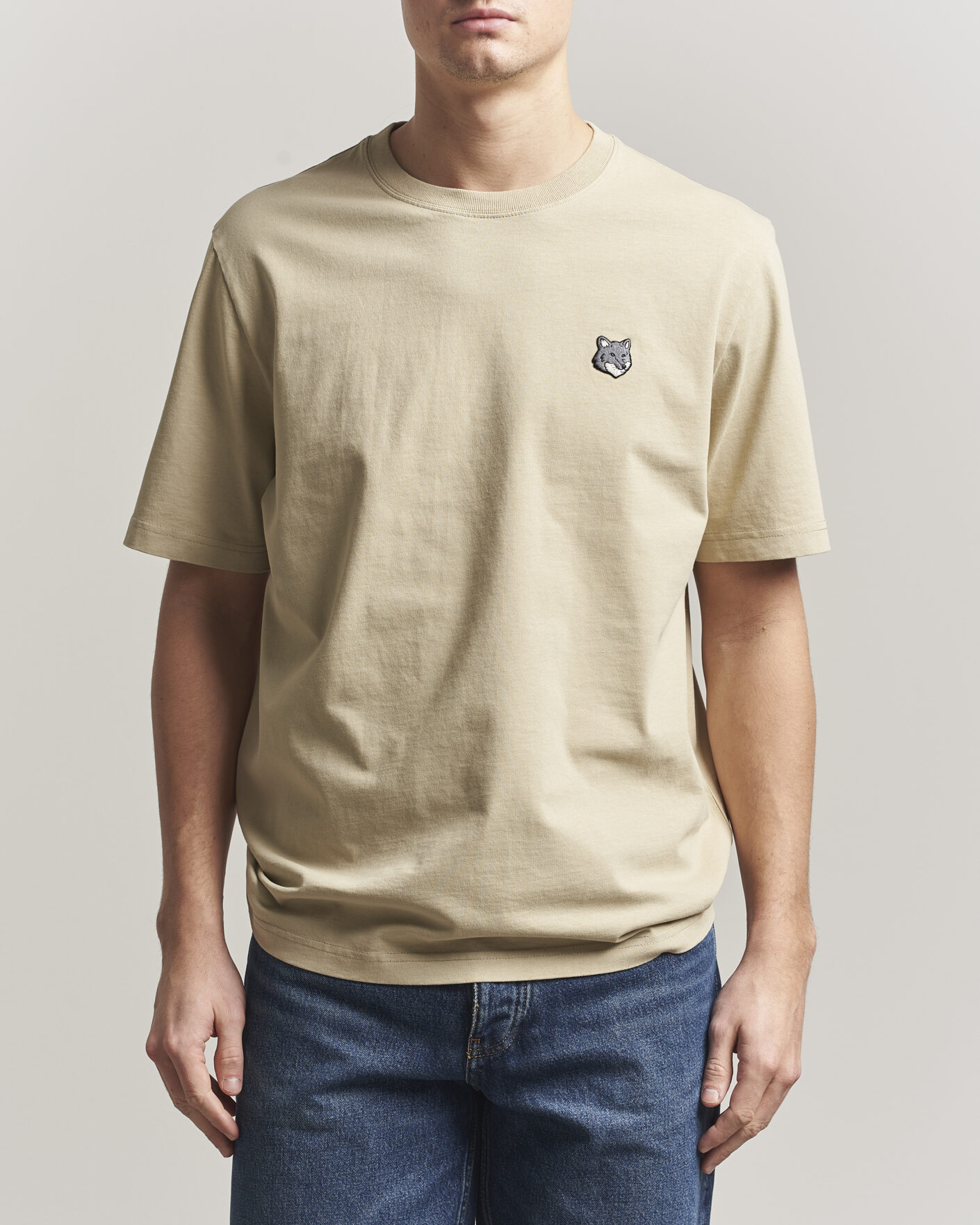 Men | T-Shirts | Maison Kitsuné | Bold Fox Head T-Shirt Tea Leaf