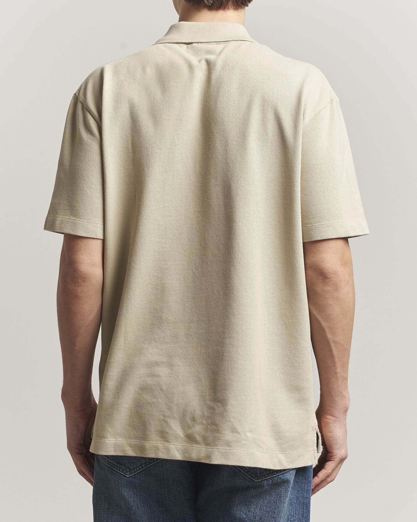 Men | Polo Shirts | Maison Kitsuné | Bold Fox Head Polo Tea Leaf