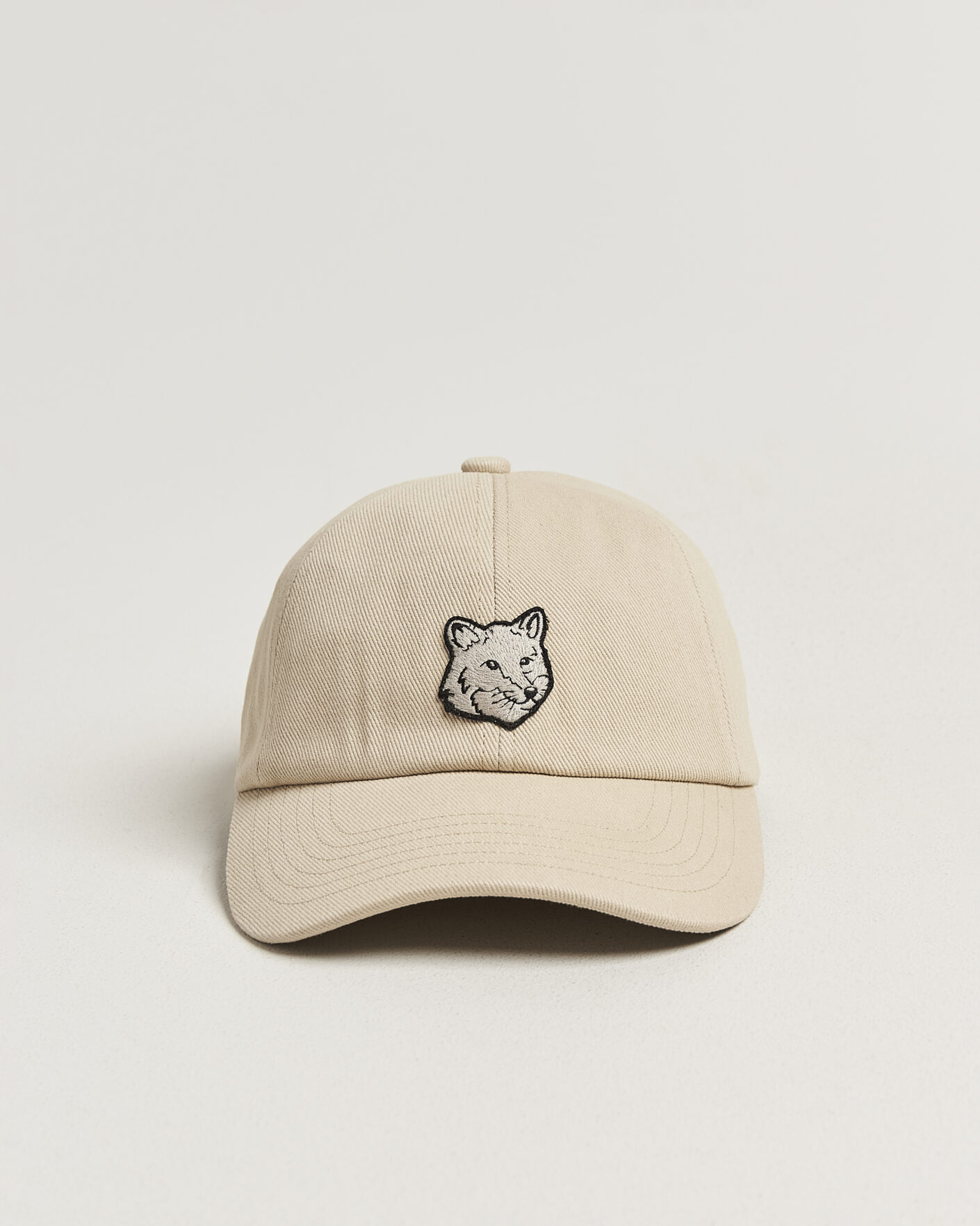 Men | Hats & Caps | Maison Kitsuné | Tonal Fox Head Cap Tea Leaf