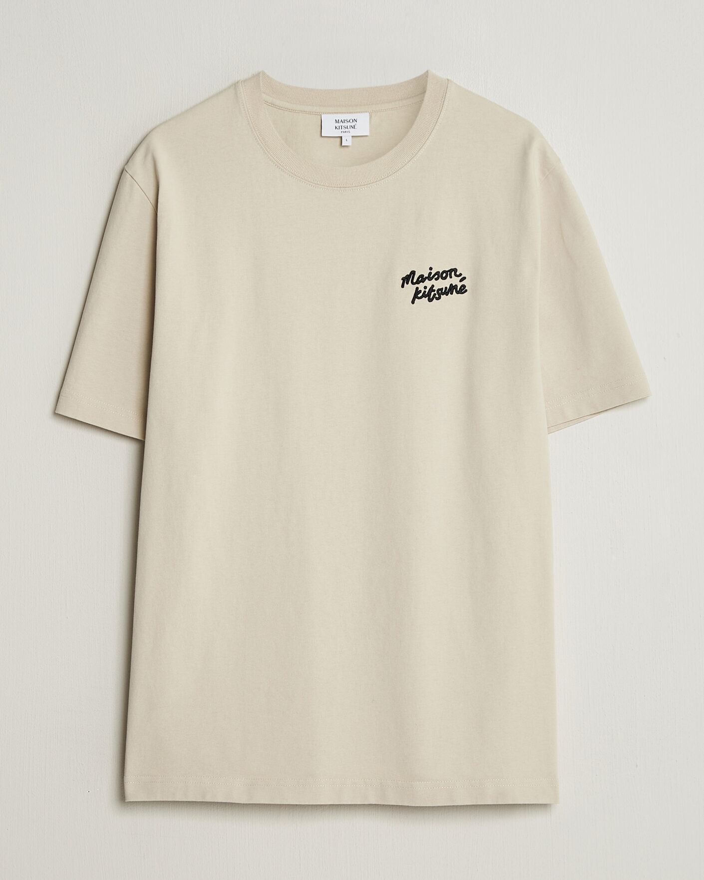 Men | T-Shirts | Maison Kitsuné | Handwriting T-Shirt Pelican