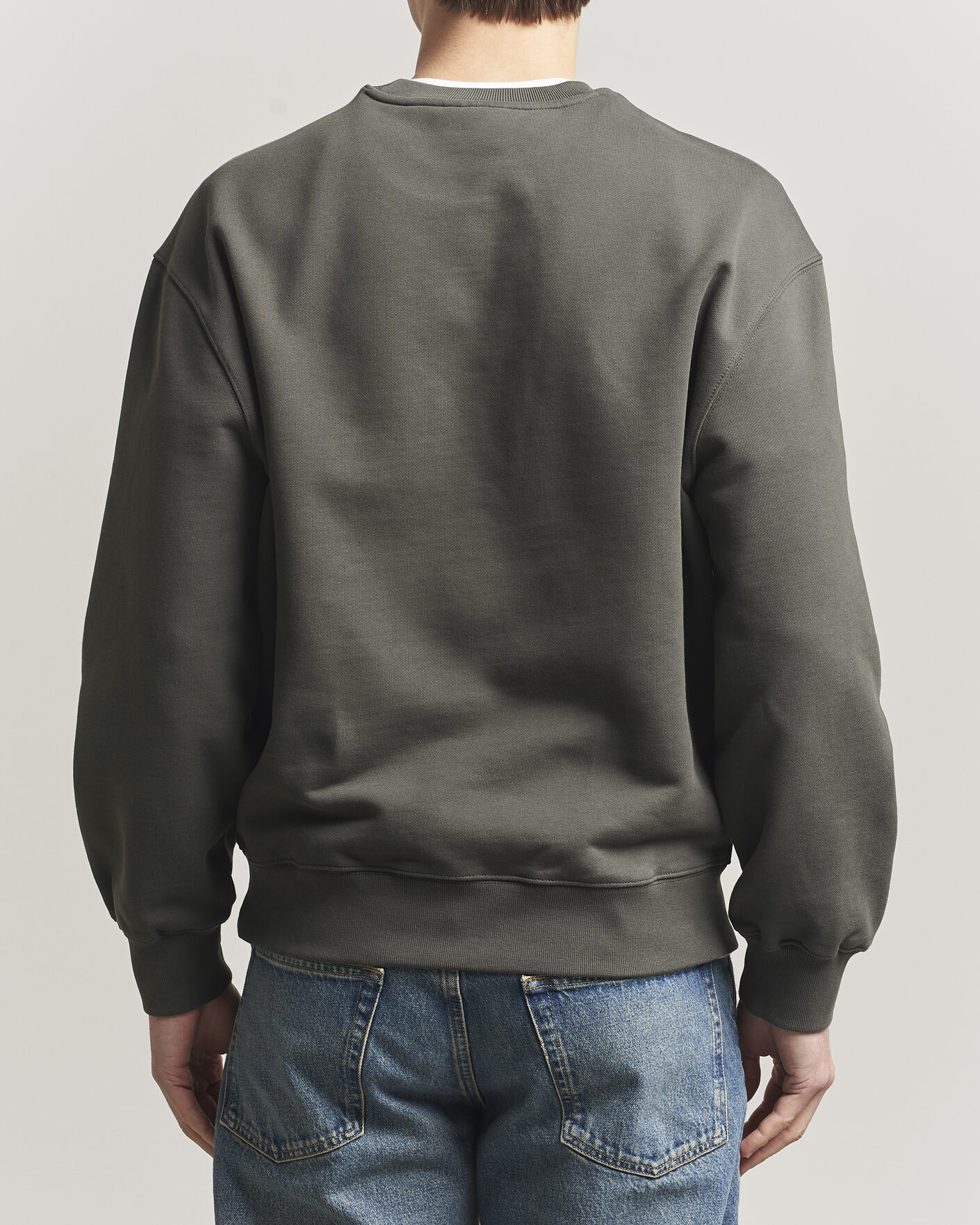 Men | Sweaters & Knitwear | Maison Kitsuné | Handwriting Sweatshirt Beluga