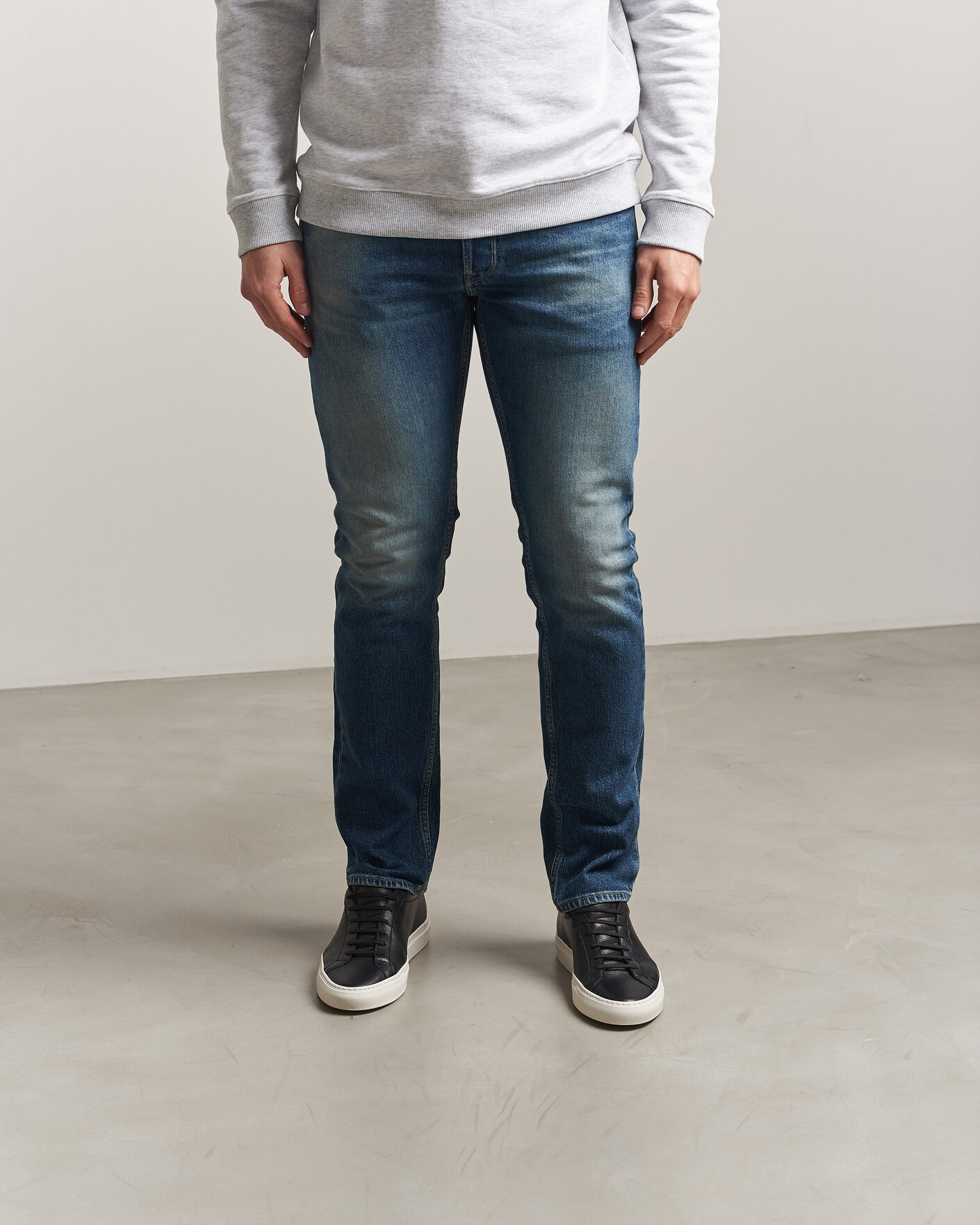 Men | Sneakers | Common Projects | Original Achilles Grained Leather Sneaker Black