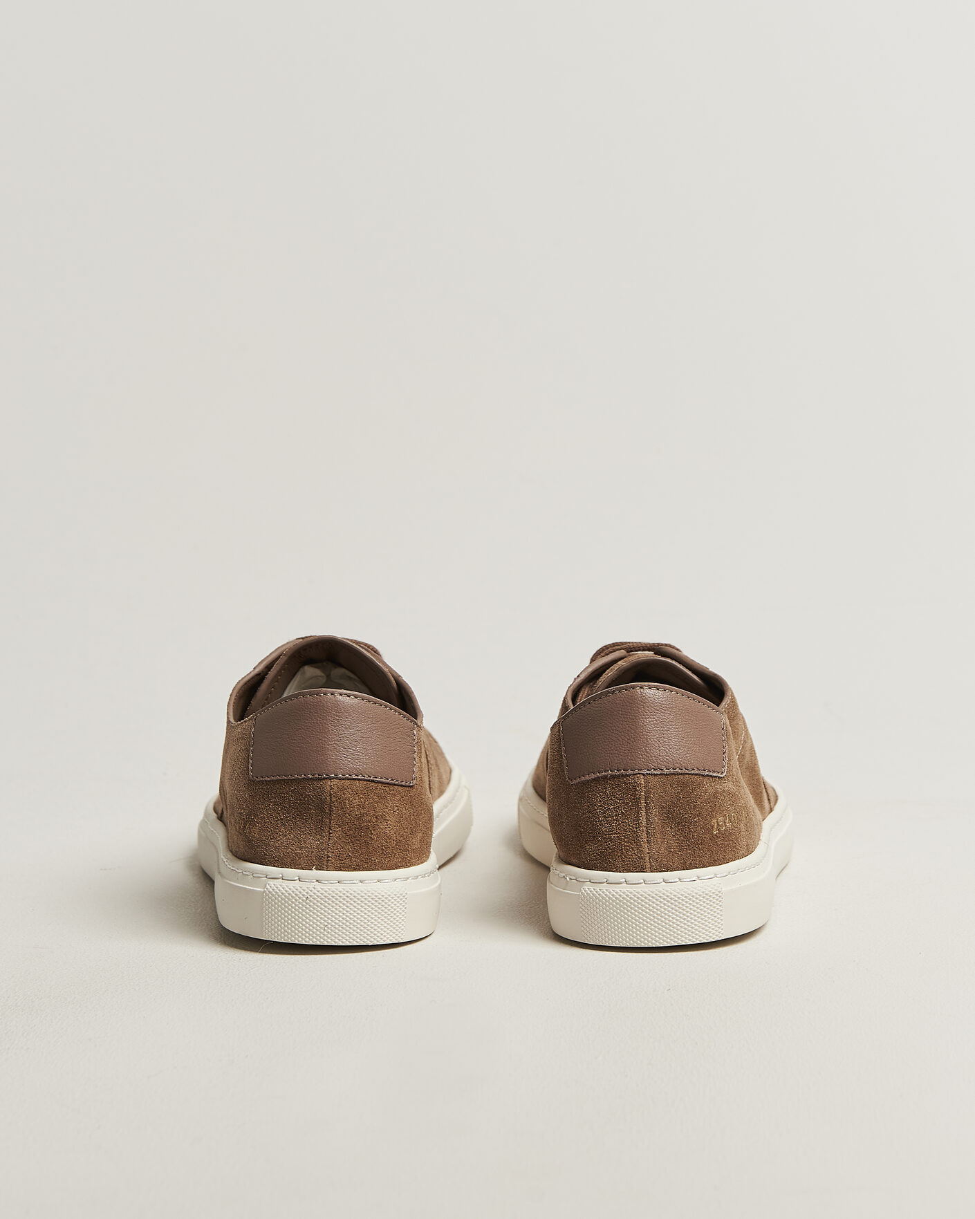 Men | Sneakers | Common Projects | BBall Slim Deconstructed Suede Sneaker Taupe