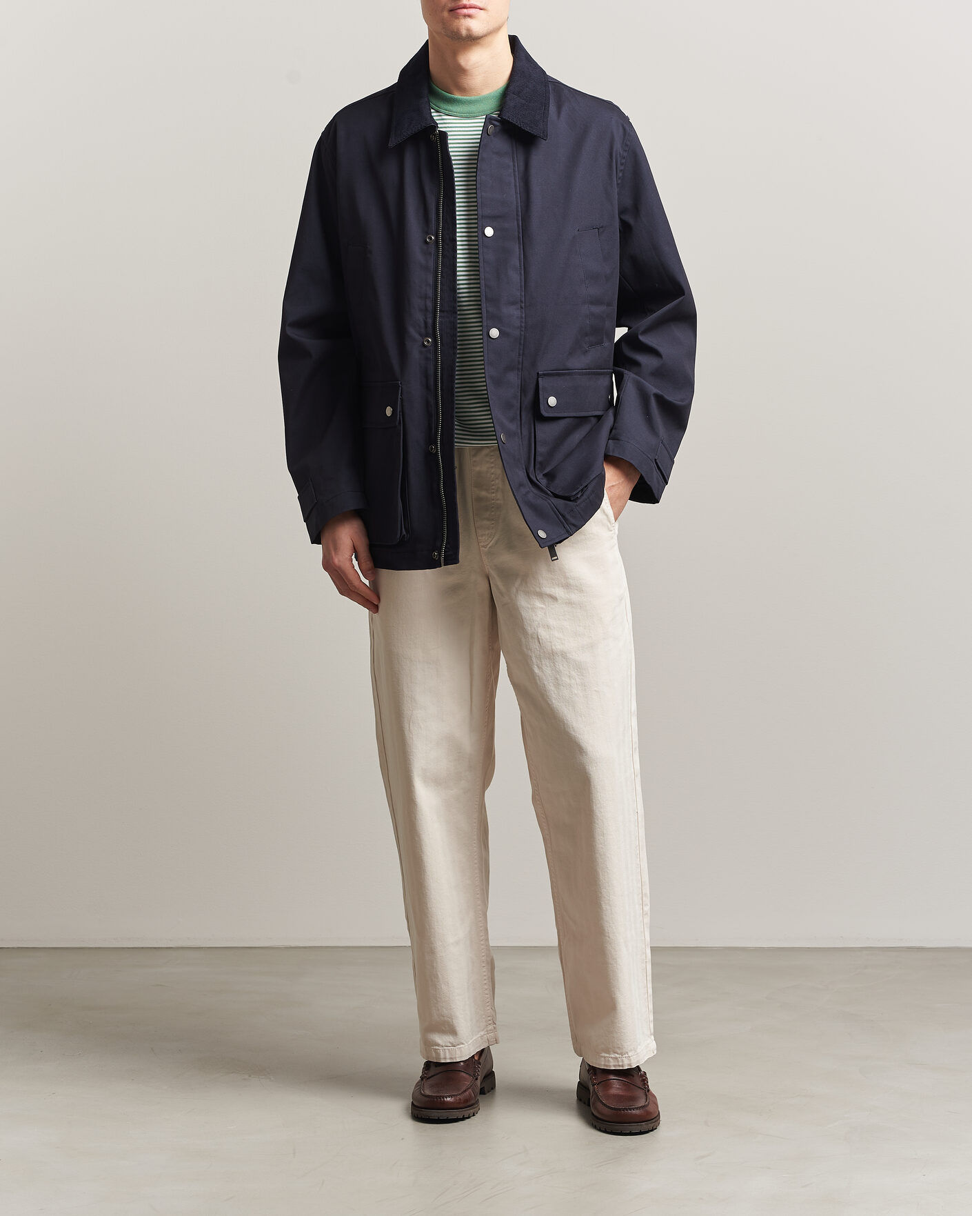 Men | Coats & Jackets | Armor-lux | Heritage Field Jacket Rich Navy