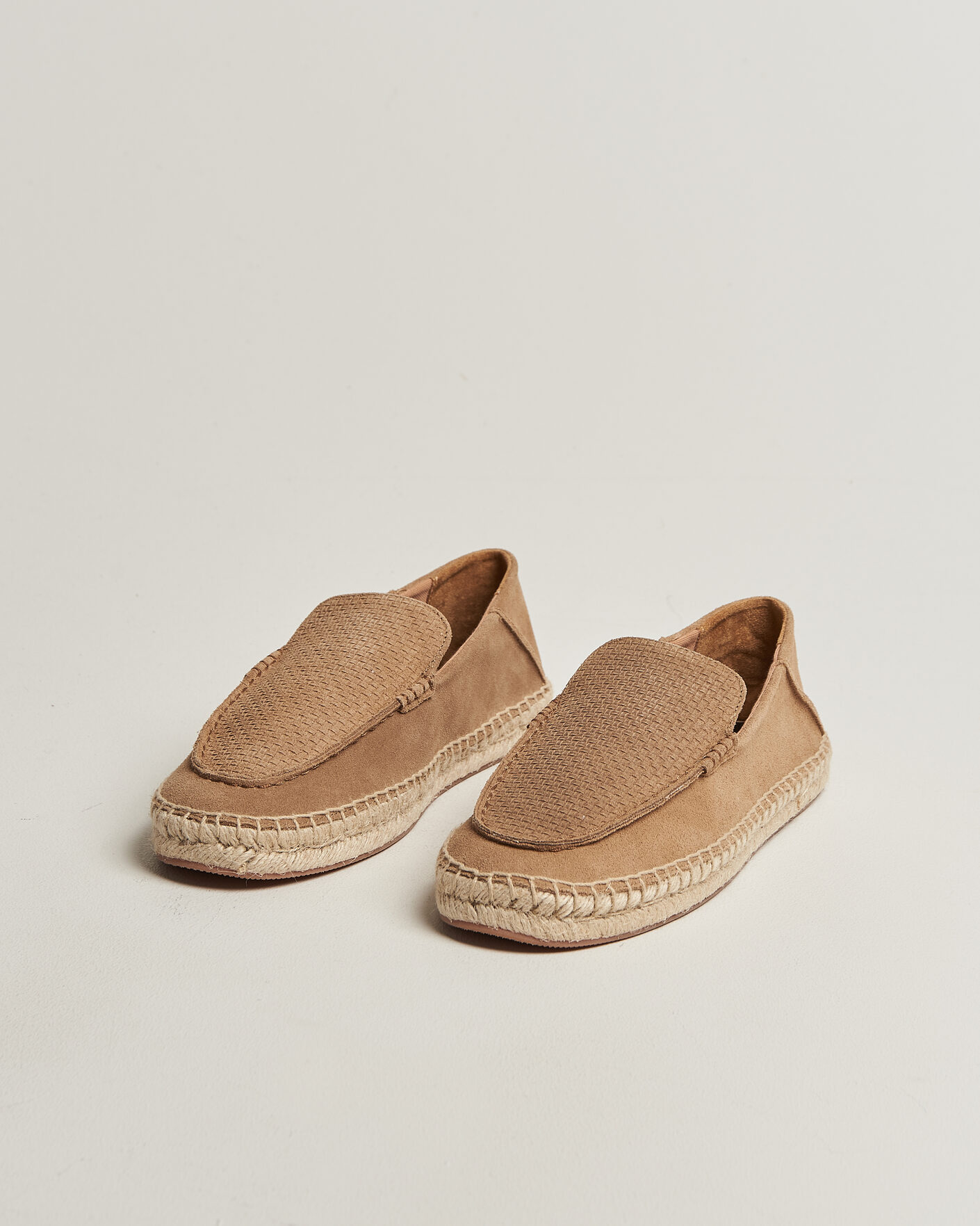 Men | Espadrilles | BOSS BLACK | Madeira Suede Espadrilles Medium Beige