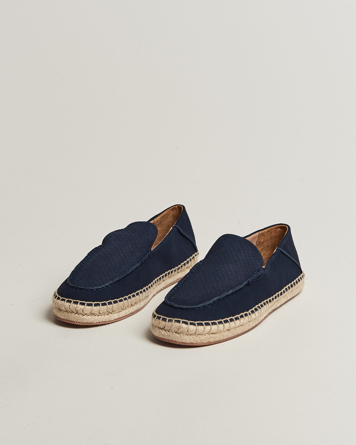 Men | Espadrilles | BOSS BLACK | Madeira Suede Espadrilles Dark Blue