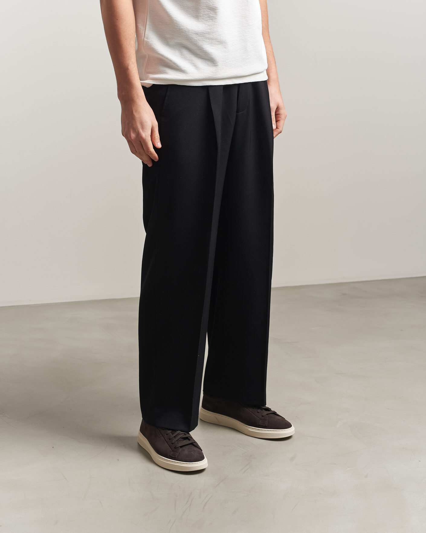 Men | Sneakers | BOSS BLACK | Kieran Suede Sneaker Dark Brown