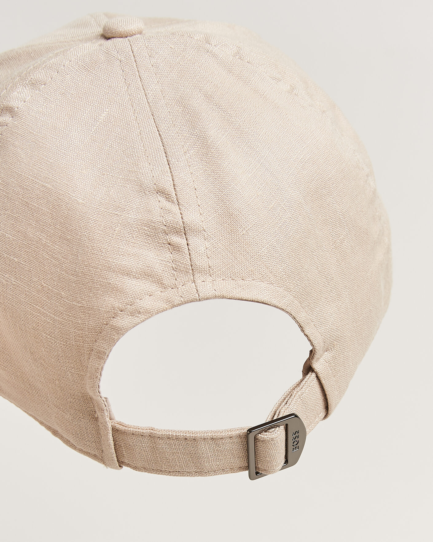 Men | Hats & Caps | BOSS BLACK | Zed Linen Cap Open Beige