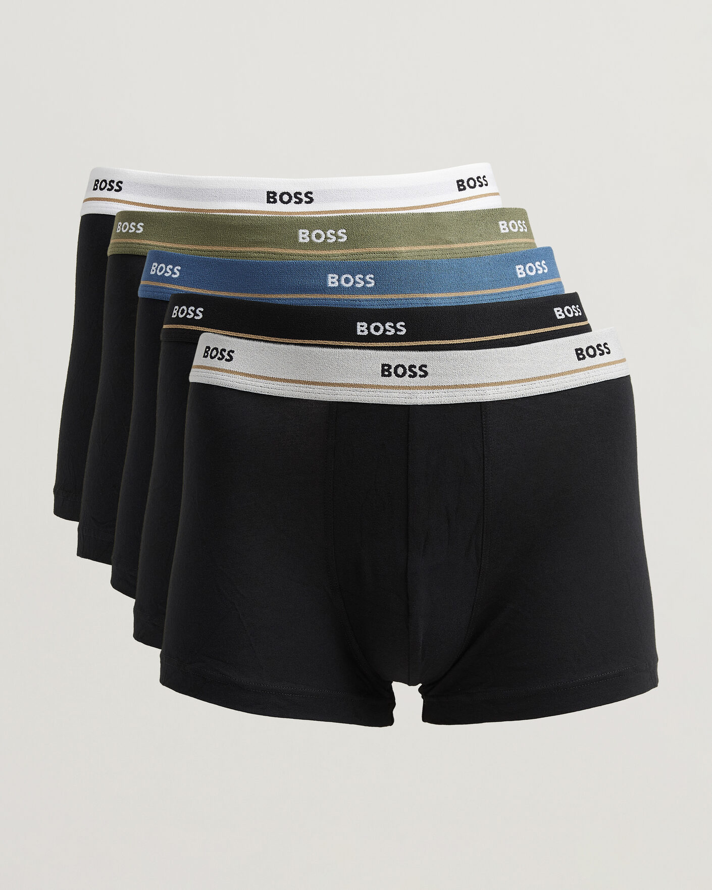 Men | Underwear & Socks | BOSS BLACK | 5-Pack Trunk Black