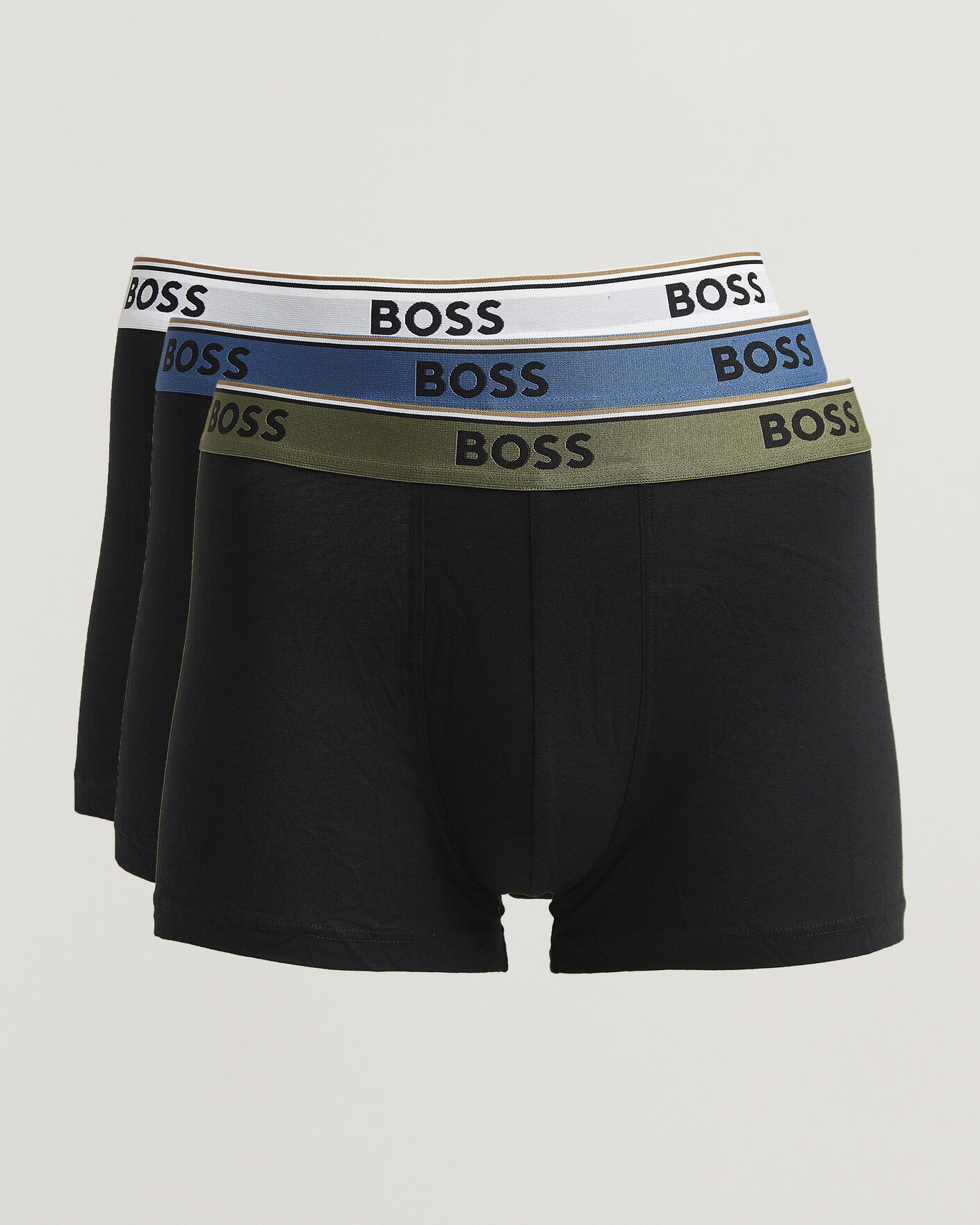 Men | Underwear & Socks | BOSS BLACK | 3-Pack Trunk Black