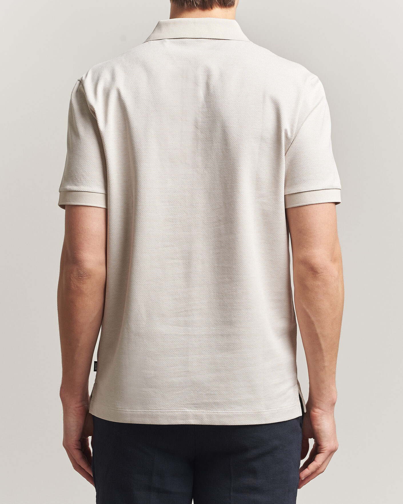 Men | Polo Shirts | BOSS BLACK | Parlay Jersey Polo Open Beige