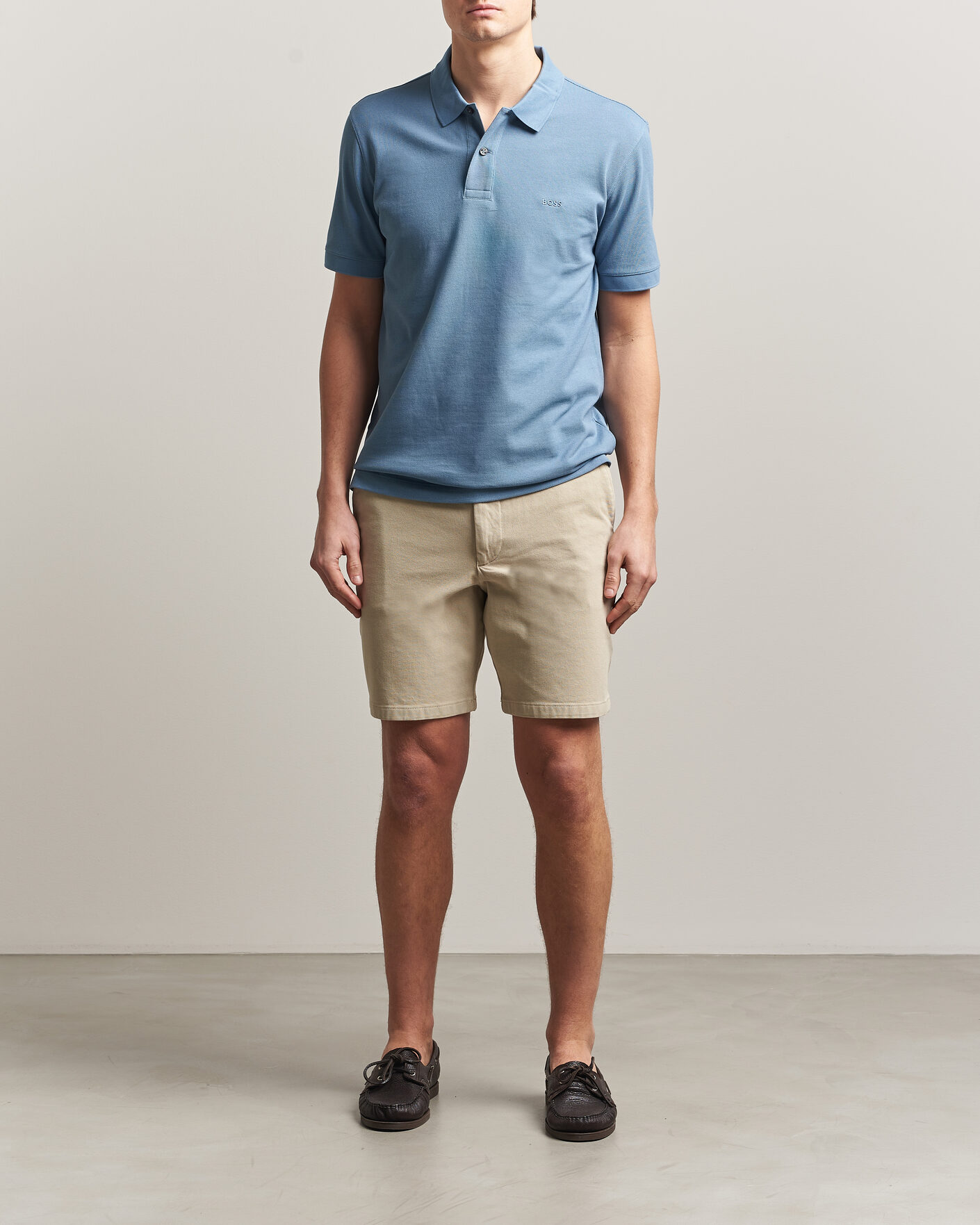 Men | Polo Shirts | BOSS BLACK | Pallas Polo Light Blue