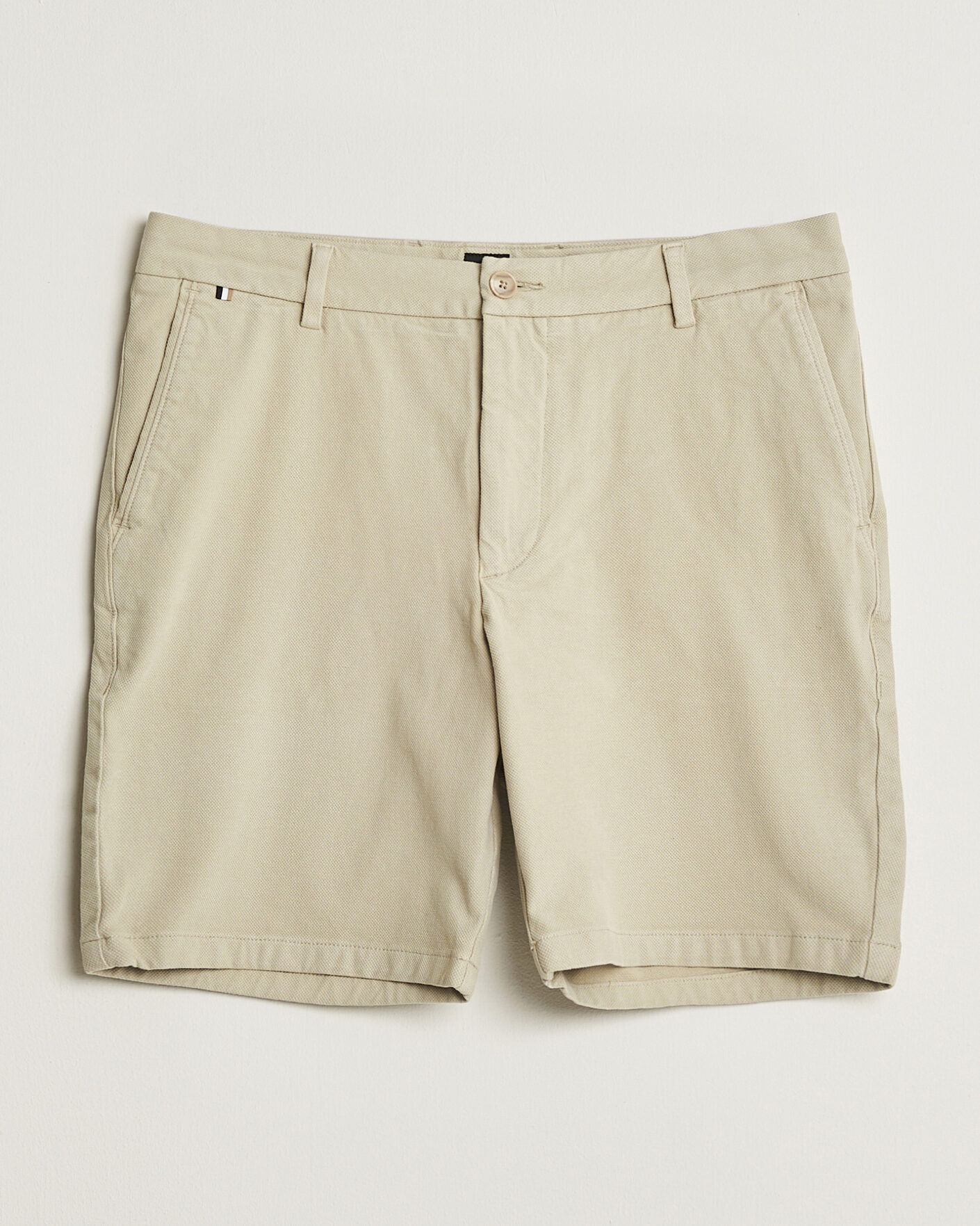 Men | Shorts | BOSS BLACK | Kane Cotton Chino Shorts Open Beige