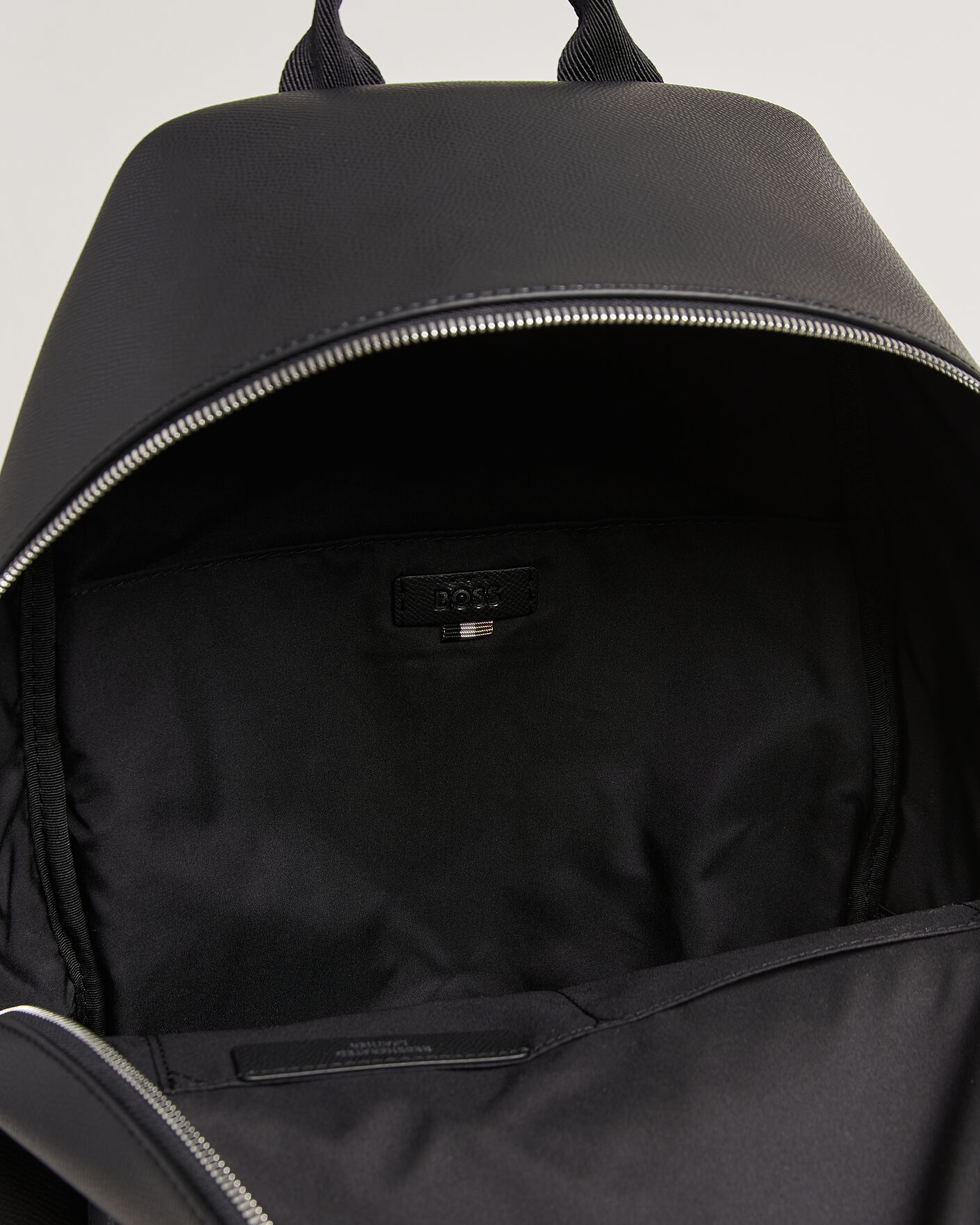 Men | Bags | BOSS BLACK | Daxter Leather Backpack Black