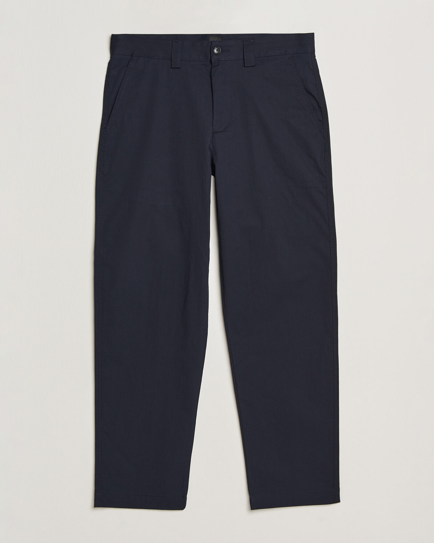 Men | Trousers | BOSS ORANGE | Cotton Chinos Dark Blue