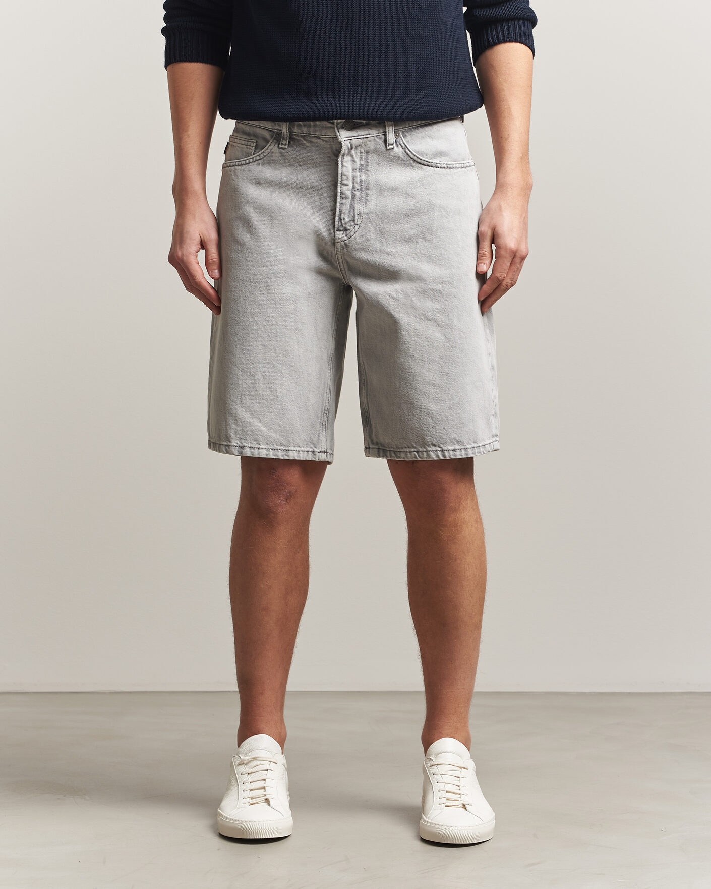 Men | Shorts | BOSS ORANGE | Atacama Denim Shorts Medium Grey