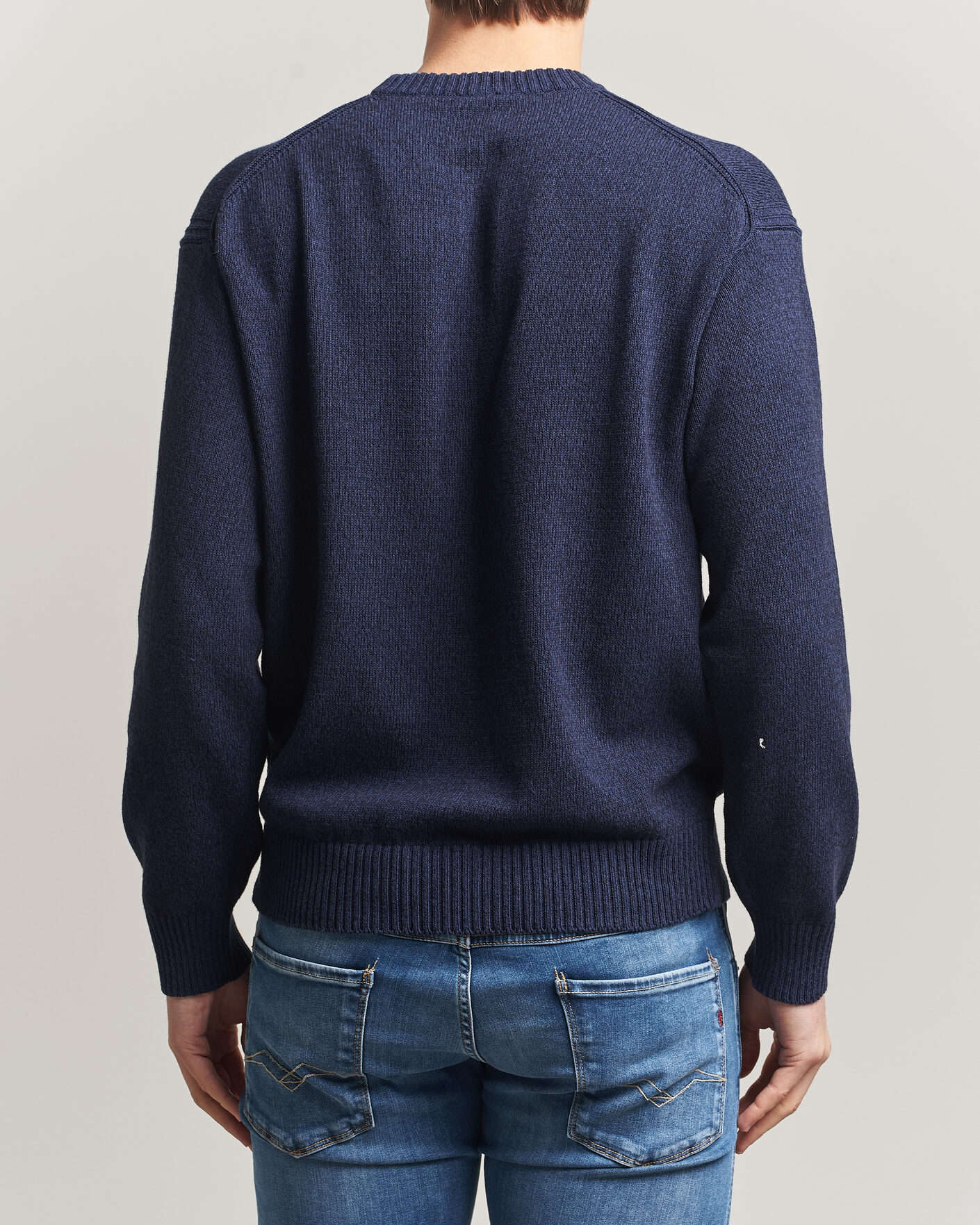 Men | Sweaters & Knitwear | BOSS ORANGE | Kerlino Knitted Sweater Dark Blue