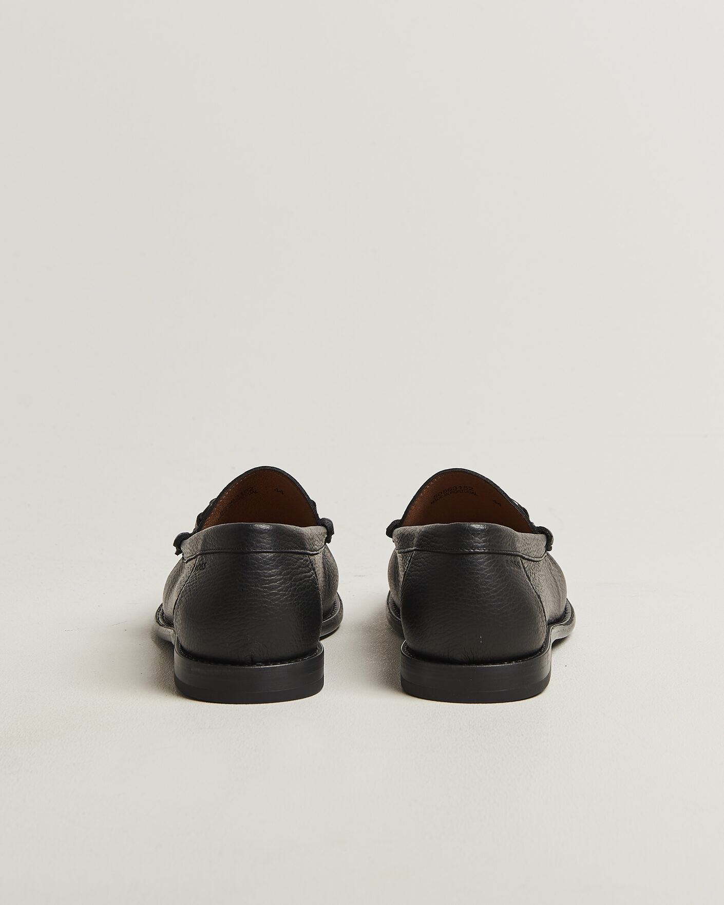 Men | Loafers | BOSS BLACK | Tevan Leather Moccasin Black