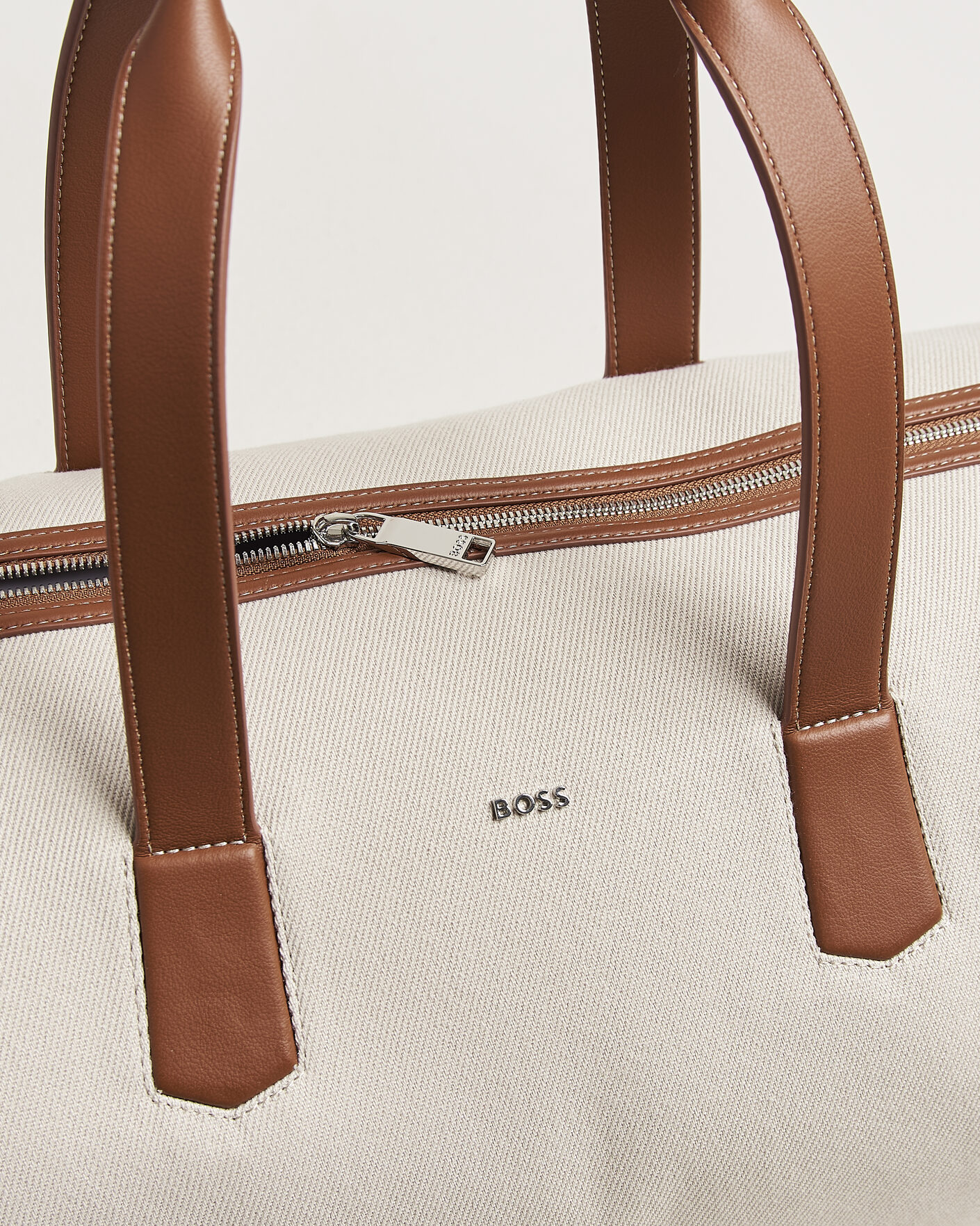 Men | Bags | BOSS BLACK | Dakkar Canvas Holdall Beige