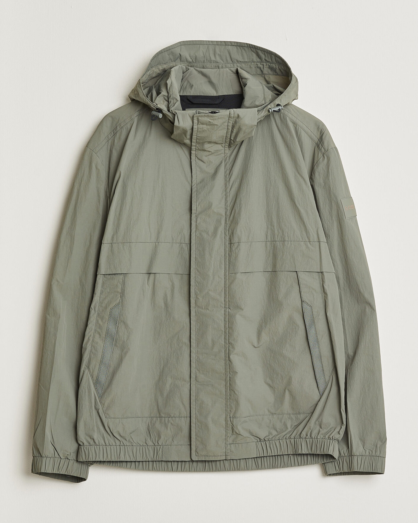 Men | Coats & Jackets | BOSS ORANGE | Oberle Hooded Jacket Green