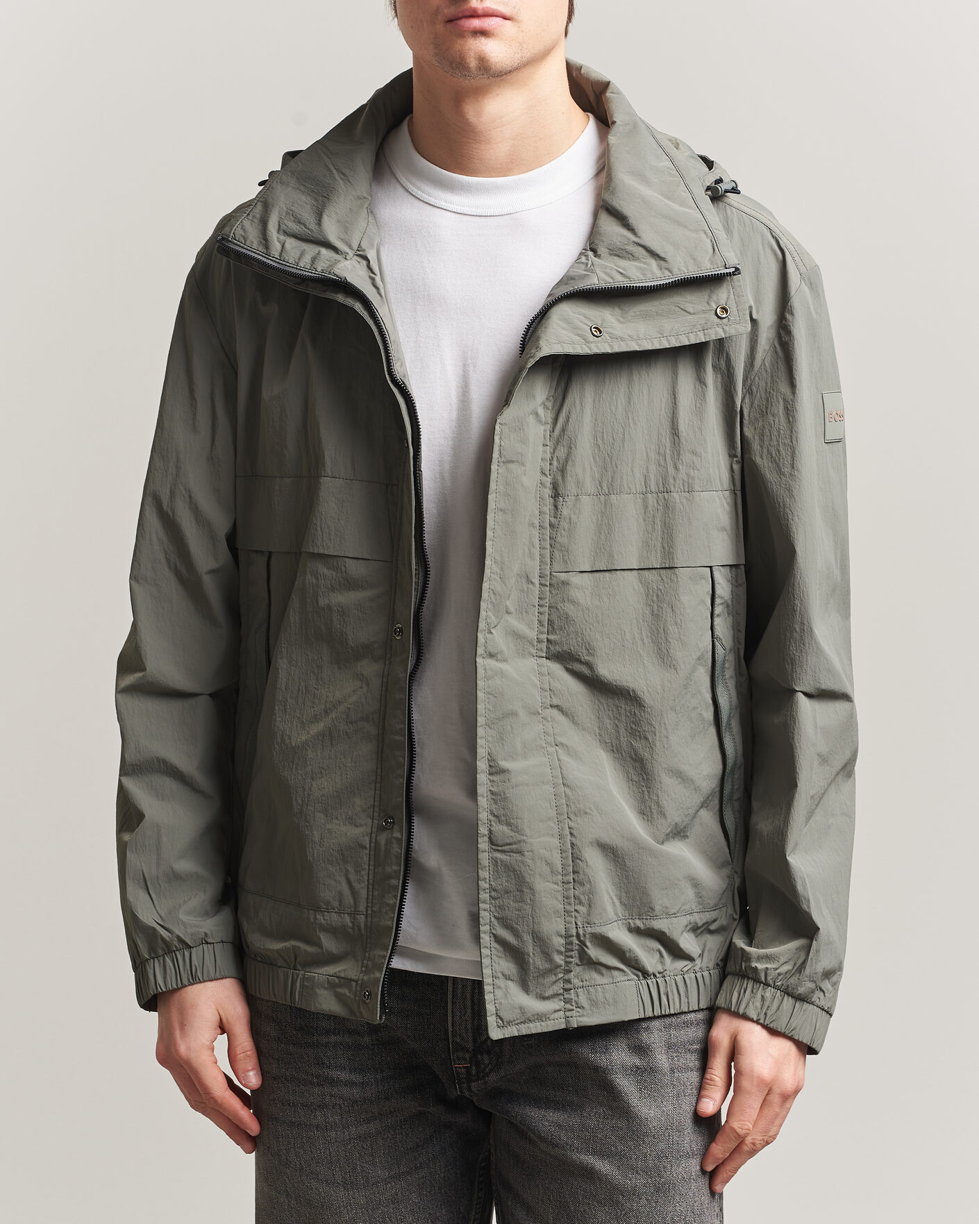Arc'teryx Veilance Isogon MX Hooded Jacket Olive at CareOfCarl.com