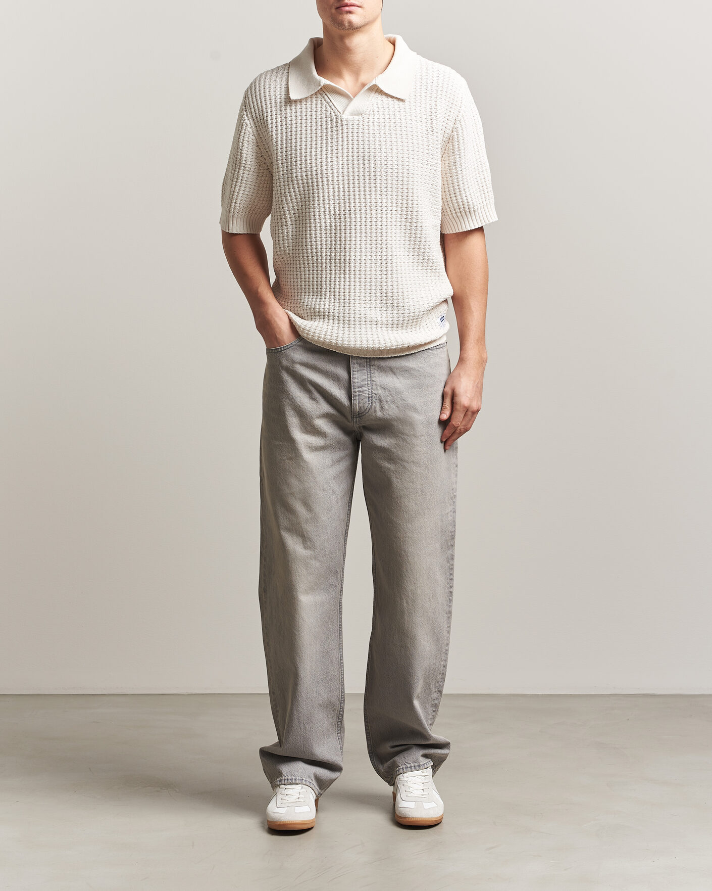 Men | Shirts | HUGO | Nate Baggy Fit Jeans Medium Grey