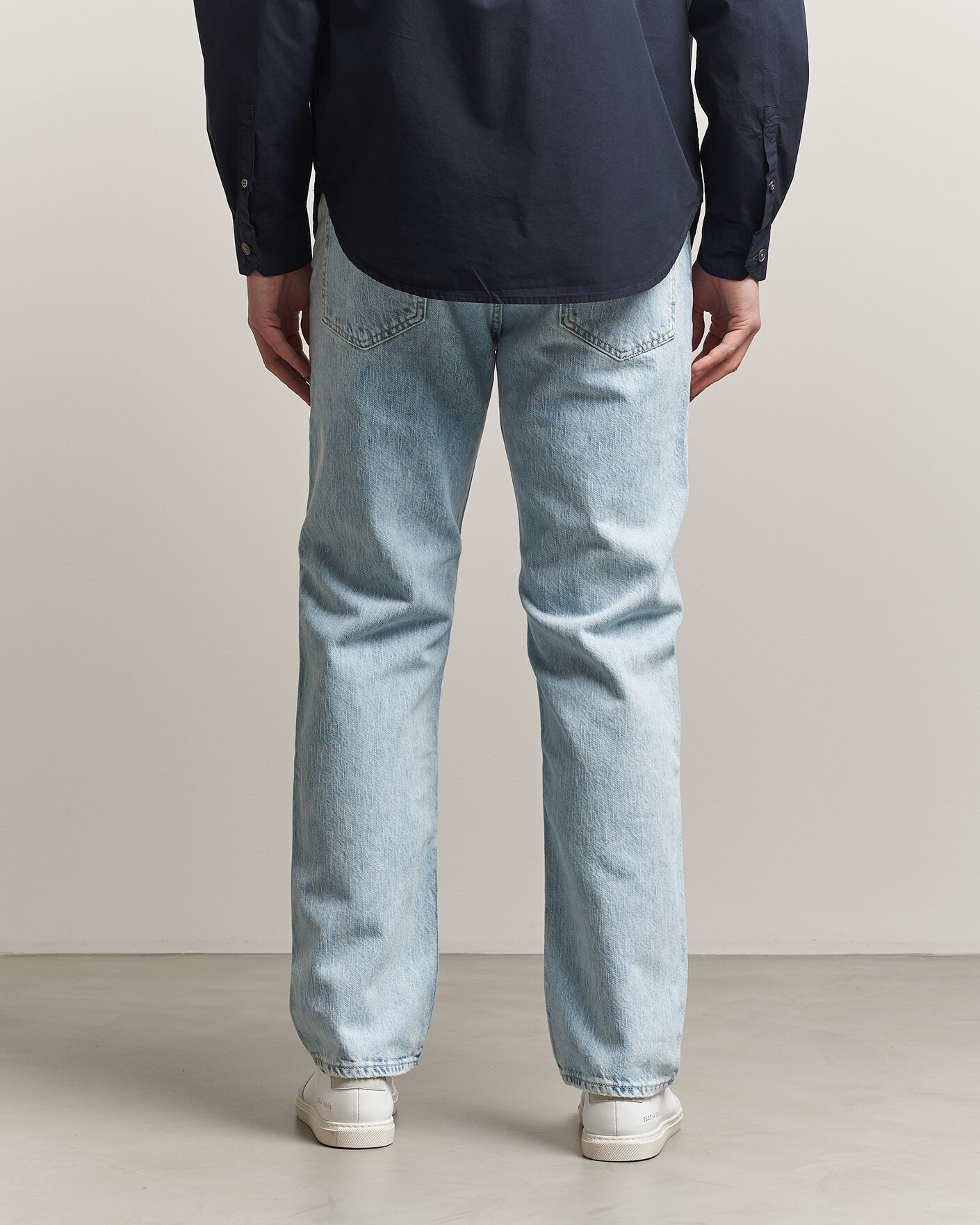 Men | Trousers | HUGO | Jonah Straight Fit Jeans Light Blue