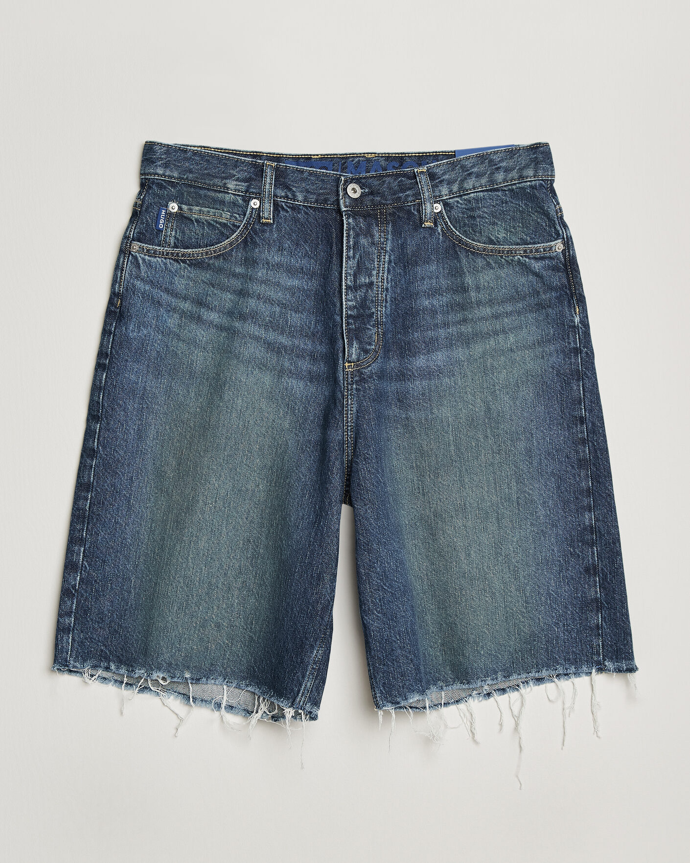 Men | Shorts | HUGO | Mason Denim Shorts Medium Blue