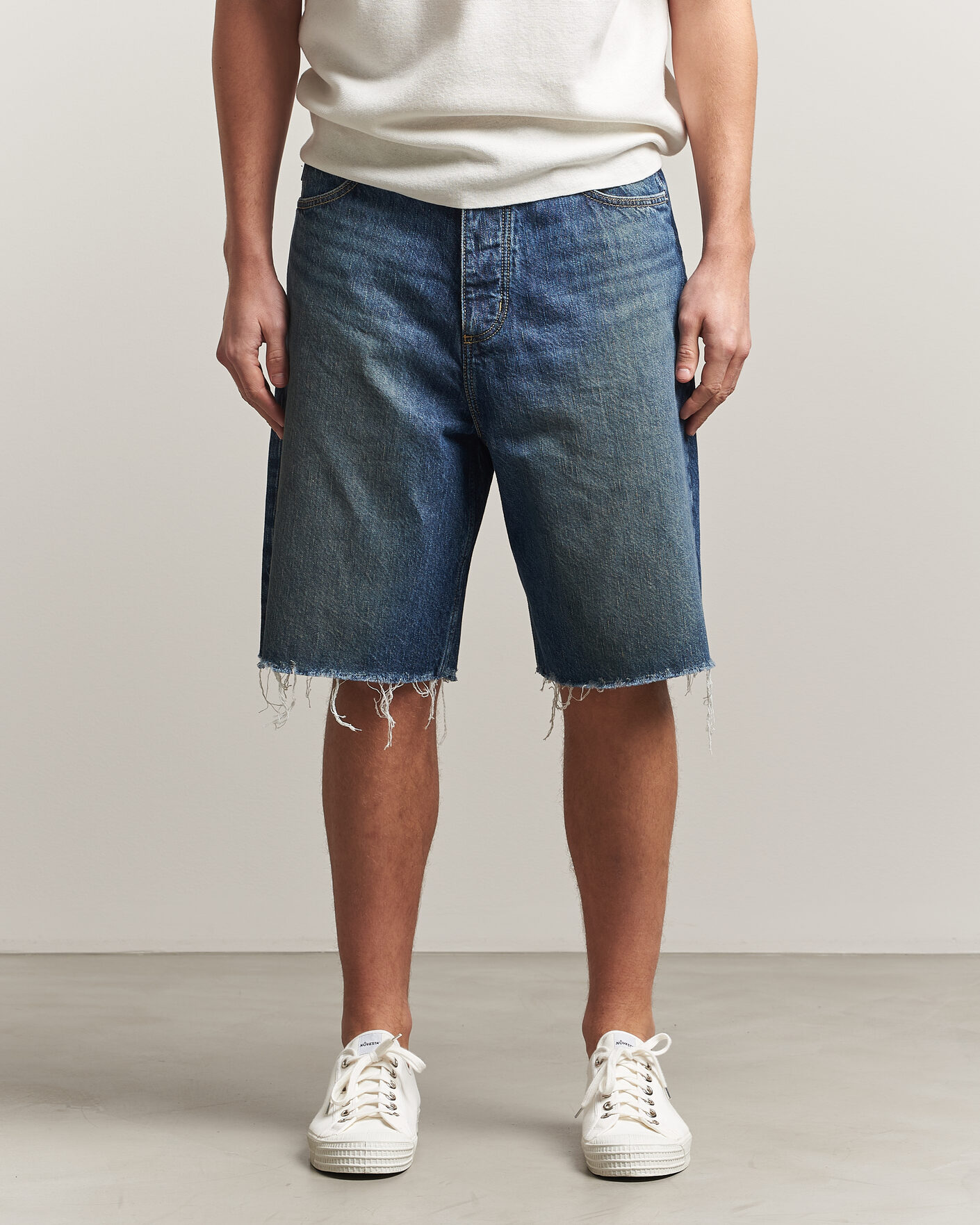 Men | Shorts | HUGO | Mason Denim Shorts Medium Blue