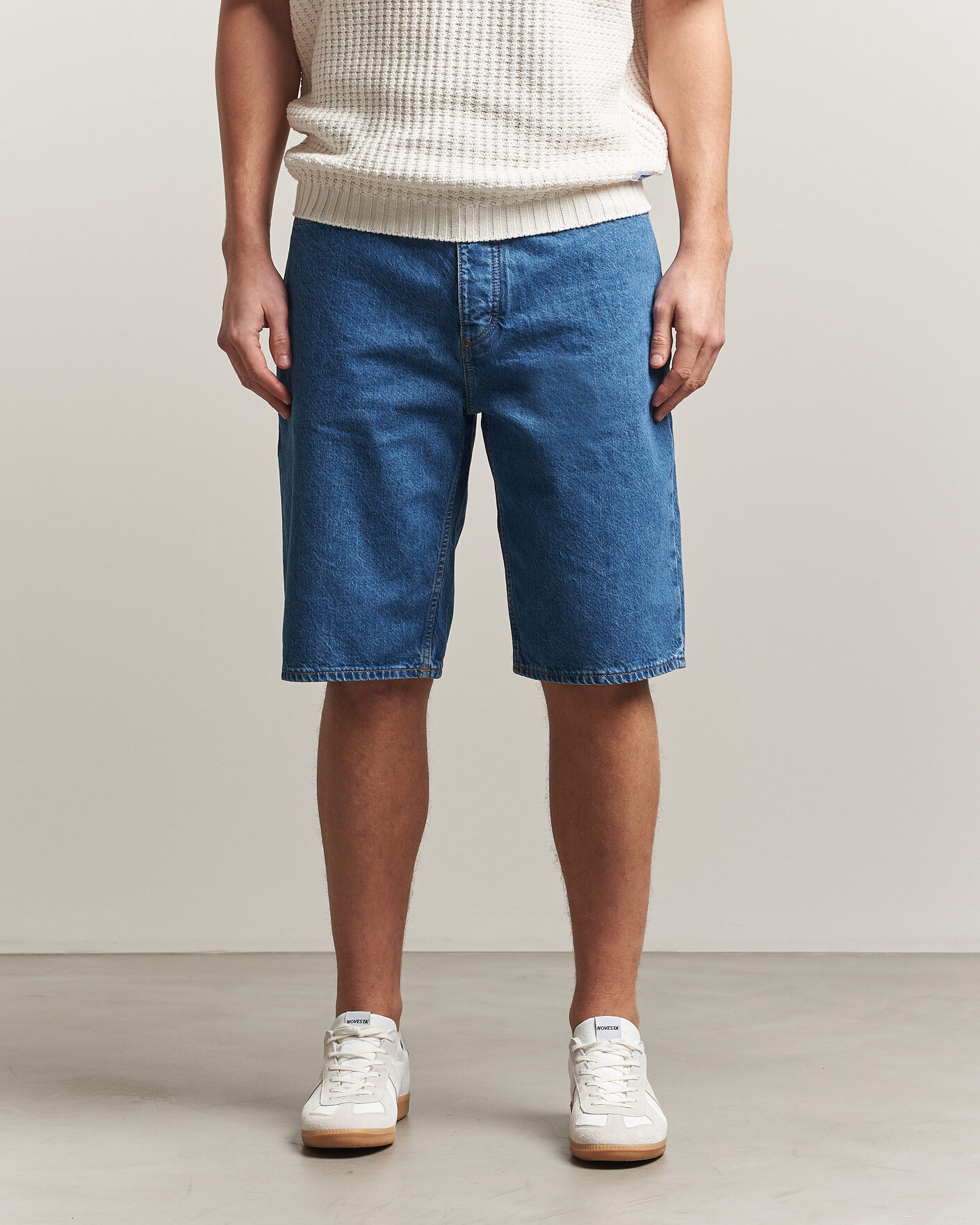 Men | Shorts | HUGO | Skate Denim Shorts Medium Blue