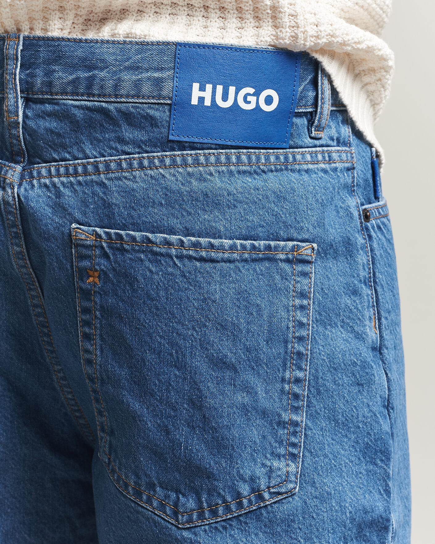 Men | Shorts | HUGO | Skate Denim Shorts Medium Blue