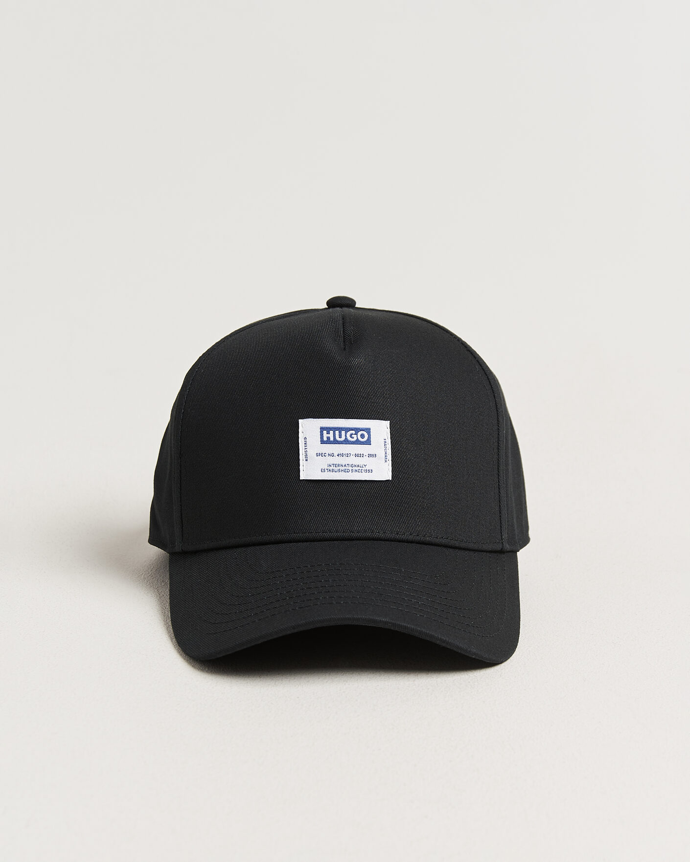Men | Hats & Caps | HUGO | Merk Logo Cap Black