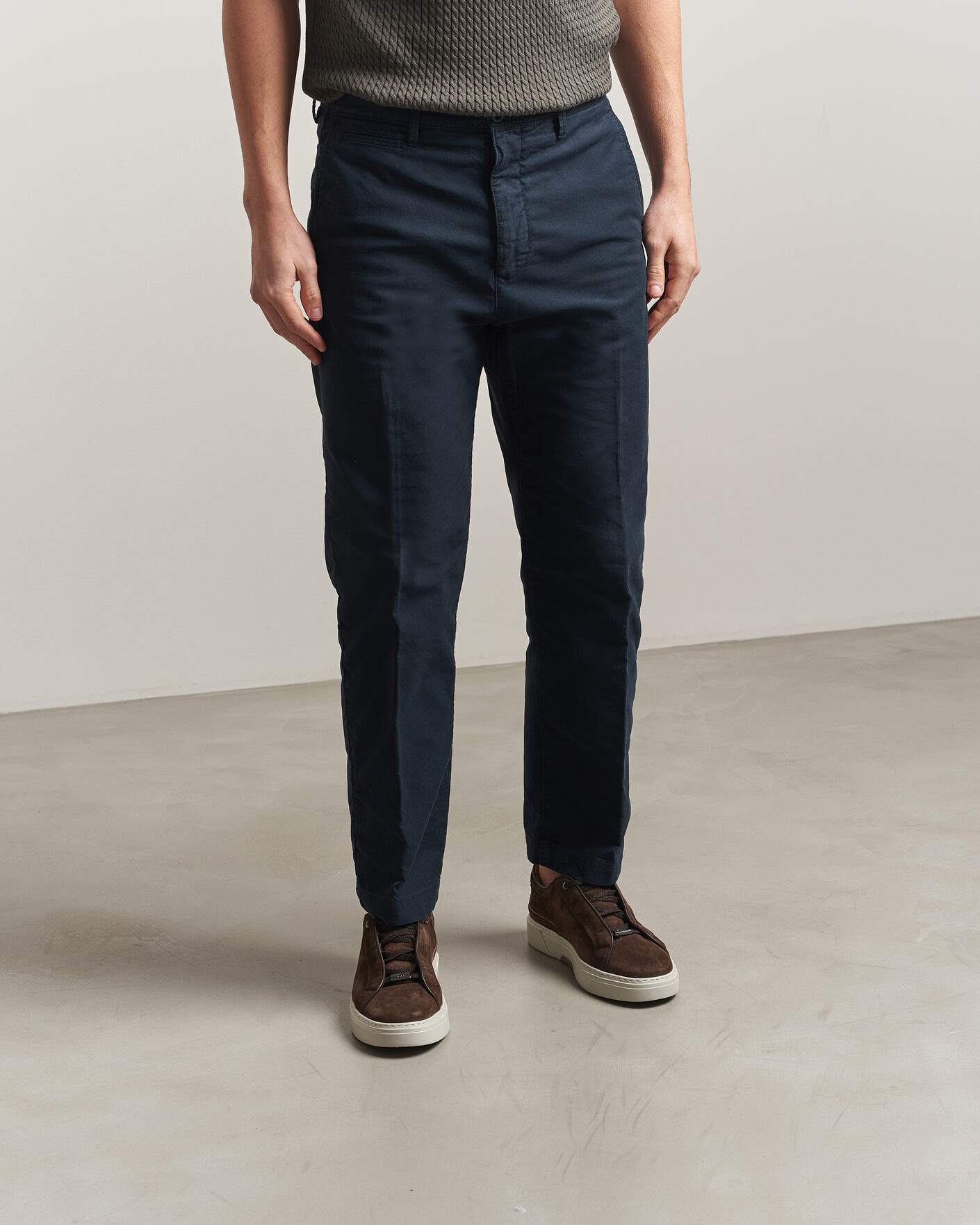 Men | Sneakers | BOSS CAMEL | Gary Suede Sneaker Dark Brown