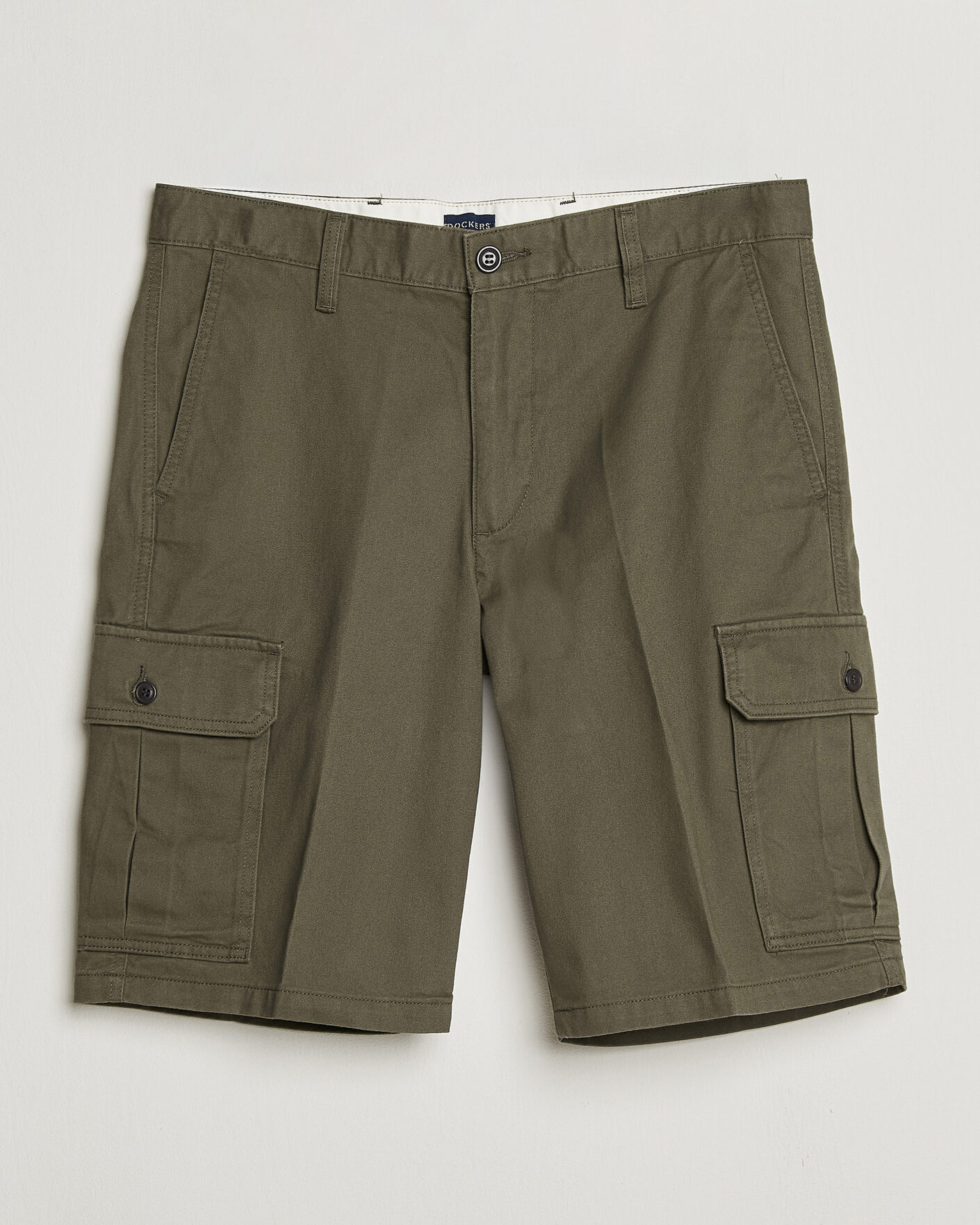 Men | Shorts | Dockers | Straight Cargo Shorts Earth Moss
