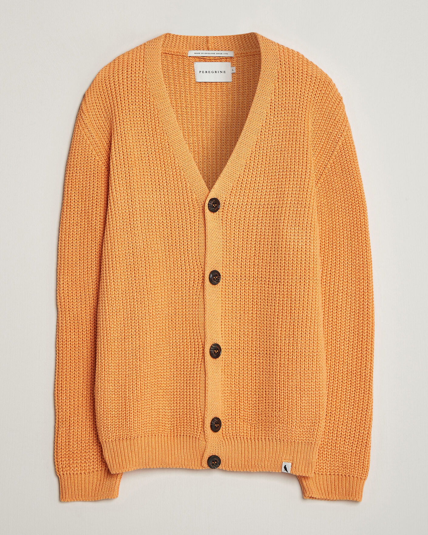 Peregrine River Cotton Cardigan Apricot at CareOfCarl.com