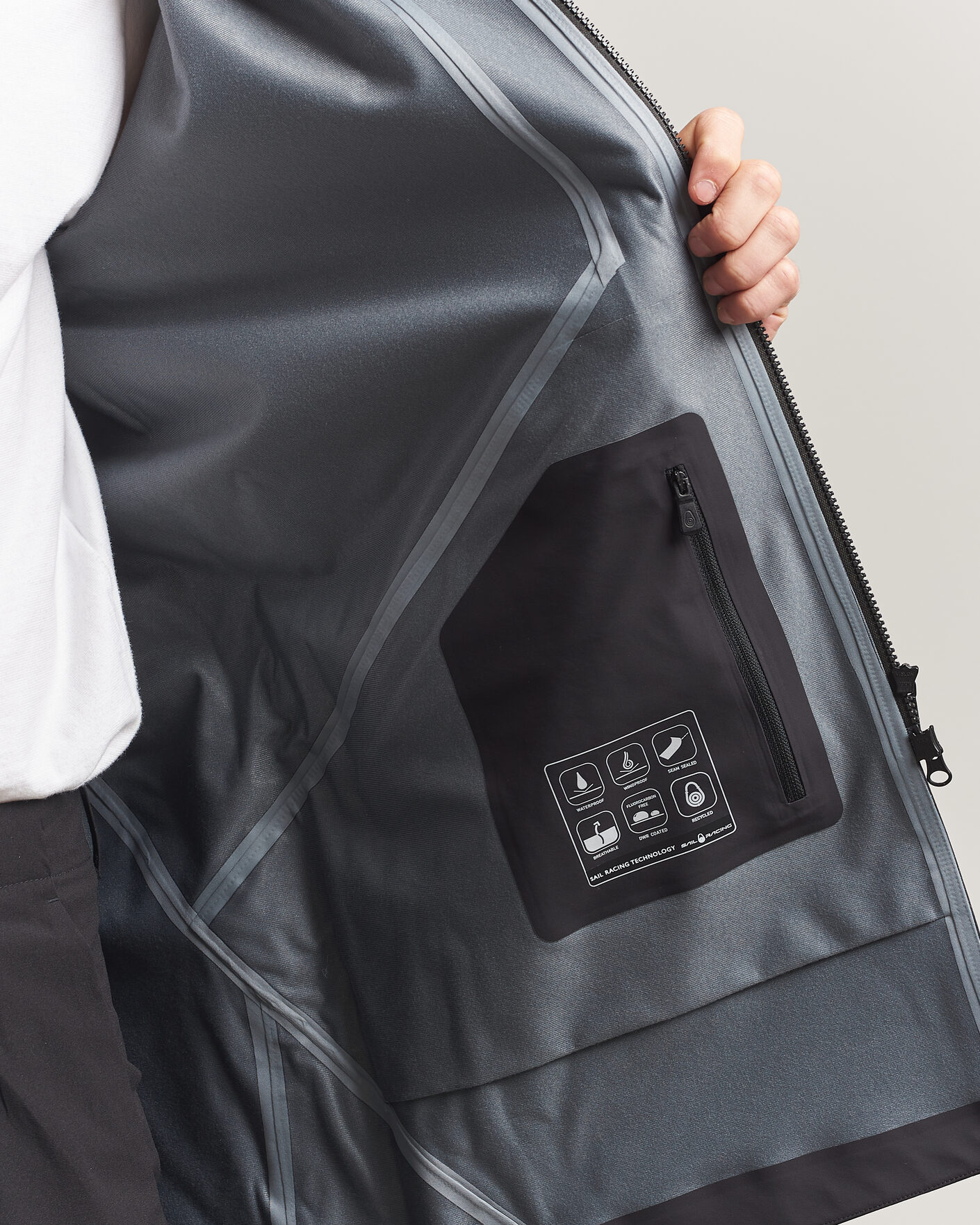 Men | Coats & Jackets | Sail Racing | Protector Waterproof Coat Carbon