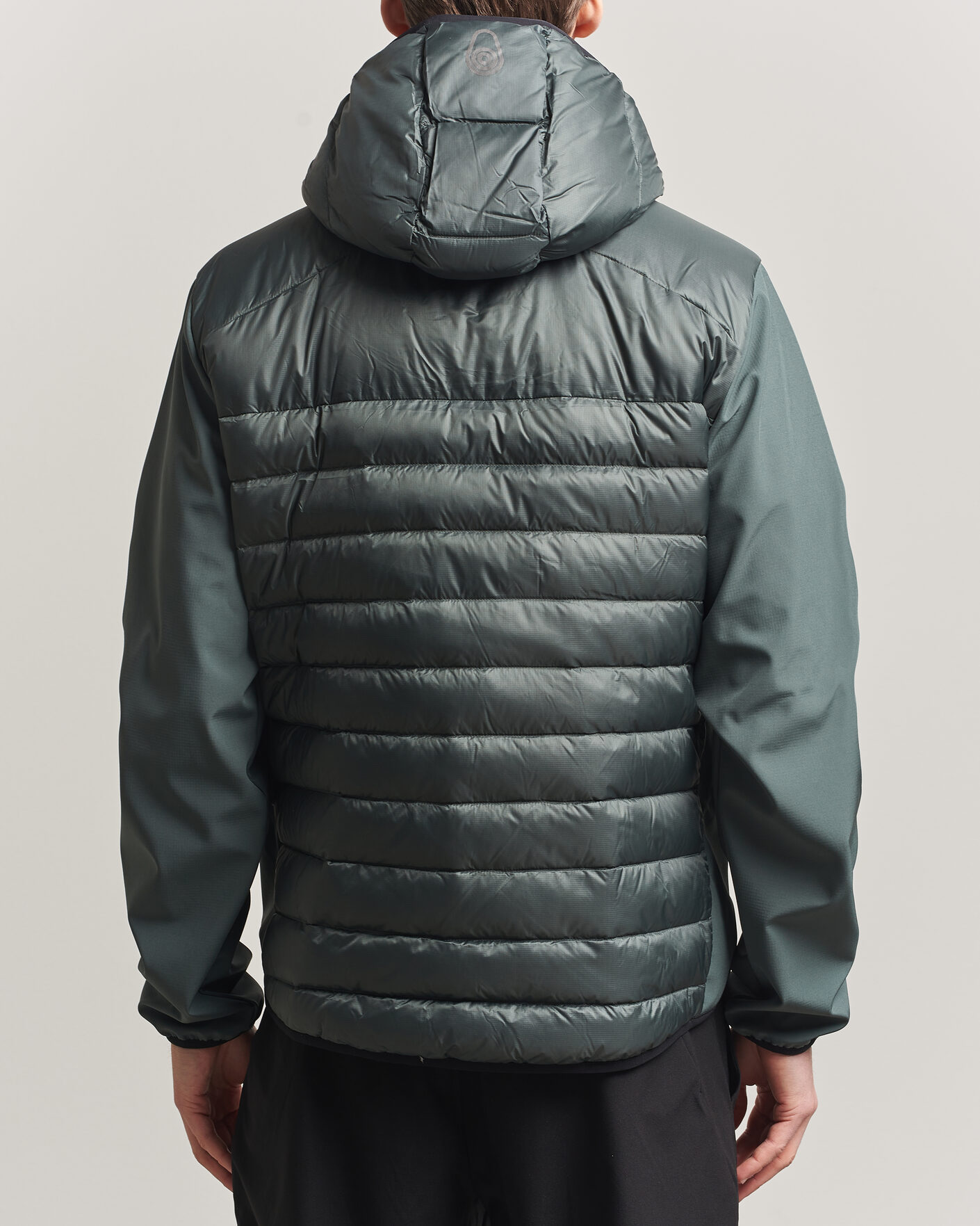 Men | Coats & Jackets | Sail Racing | Spray Hooded Hybrid Jacket Aurora Green