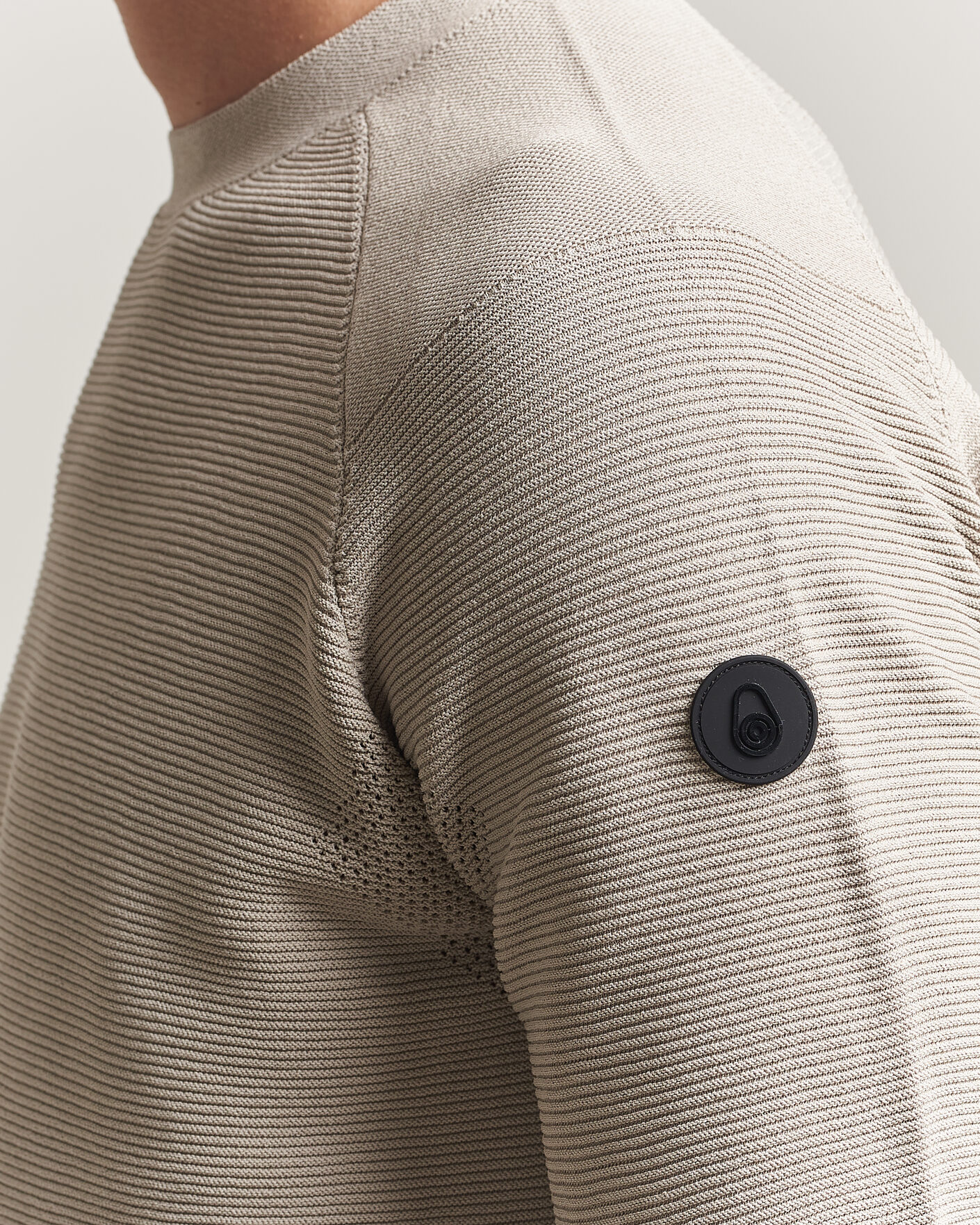 Men | Sweaters & Knitwear | Sail Racing | Element Seamless Crew Neck Sand