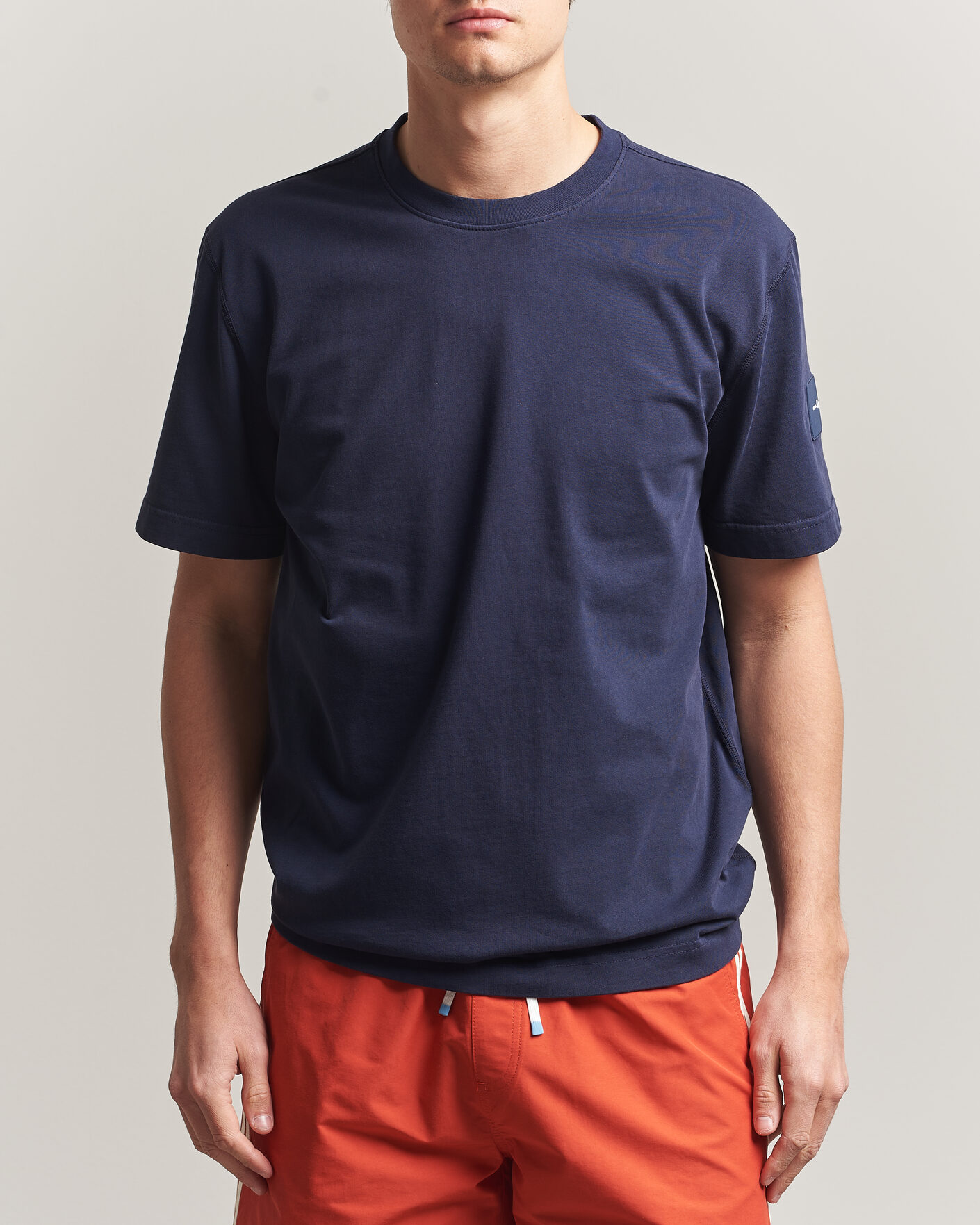 Men | T-Shirts | Sail Racing | Wind Pigment Dyed T-Shirt Dark Navy